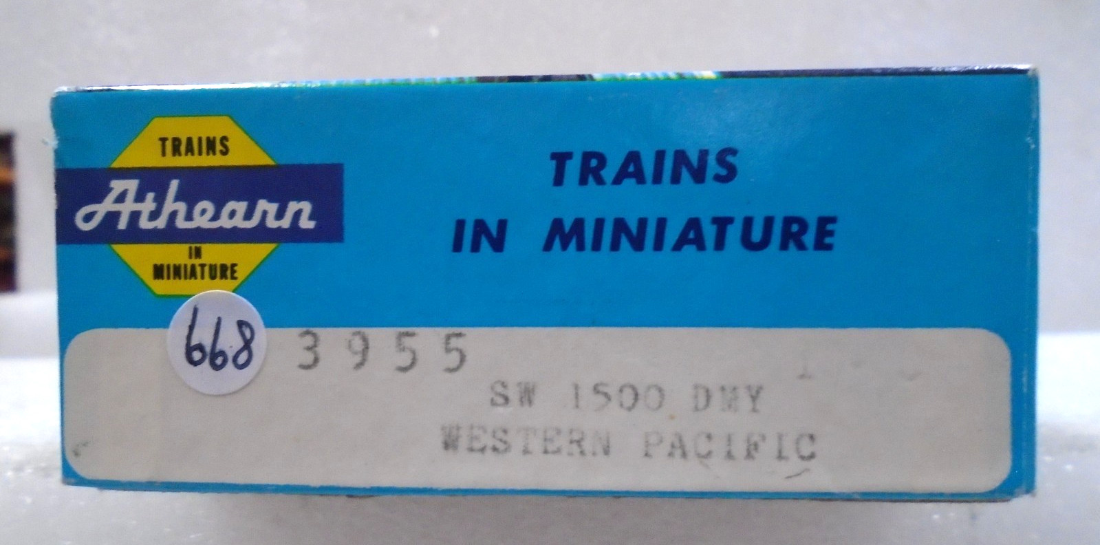 HO Athearn 3955 SW 1500 DMY Western Pacific Diesel Loco #1502 NIB