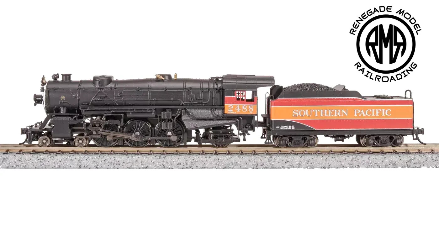 Broadway Limited N 7989 Heavy Pacific 462 SP 2488 Daylight Paragon4 Sound DC DCC