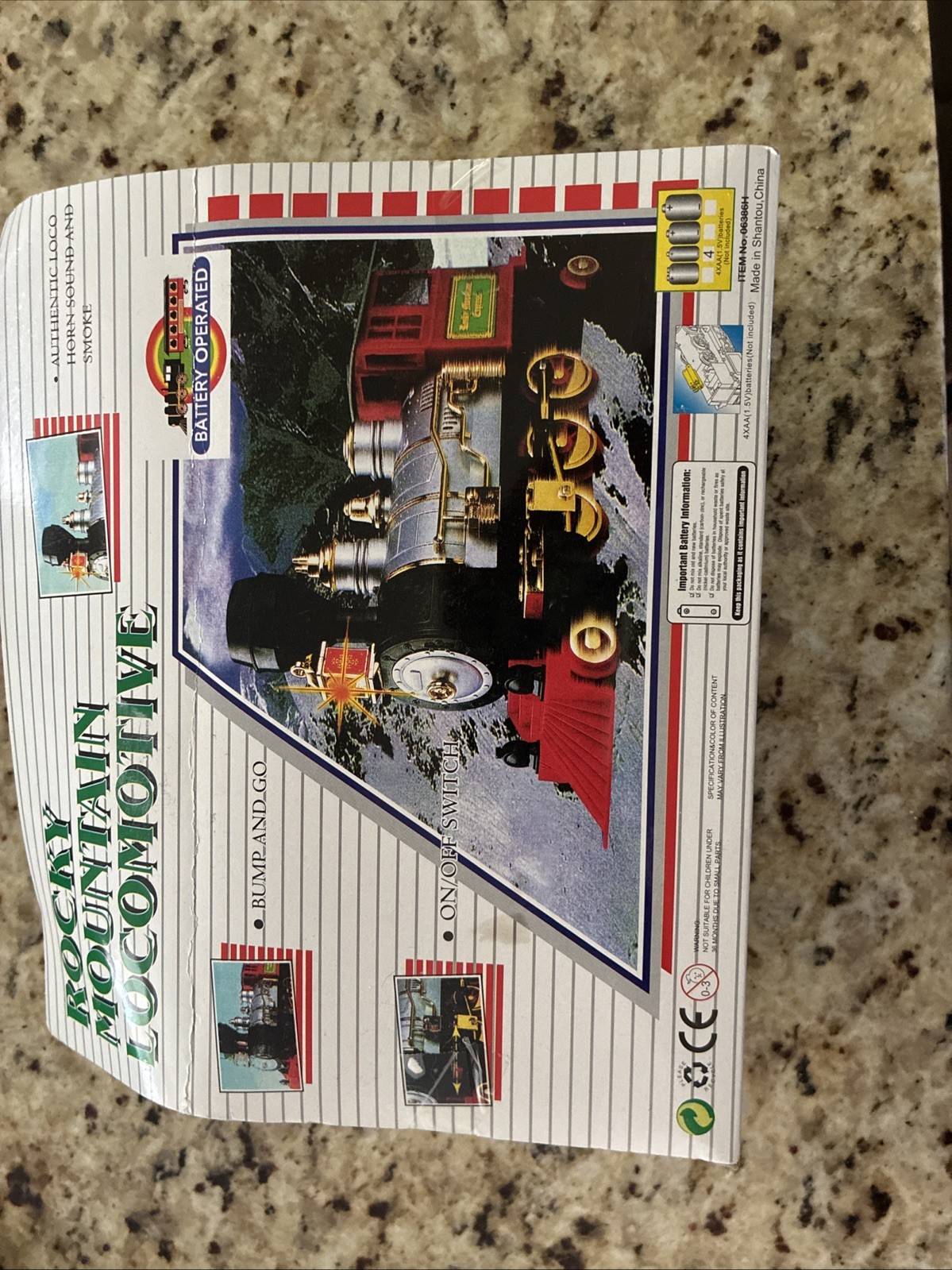 Rocky Mountain Locomotive Toy Train
