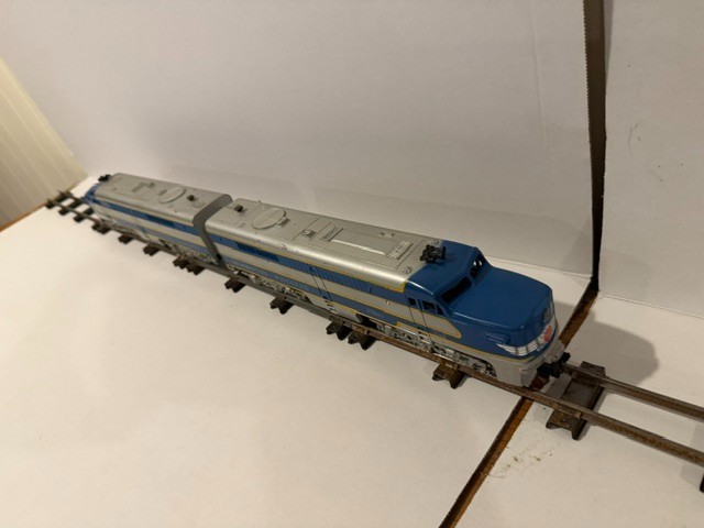 1959 American Flyer S Gauge 21922 Missouri Pacific PA-1 A-A Diesel Set