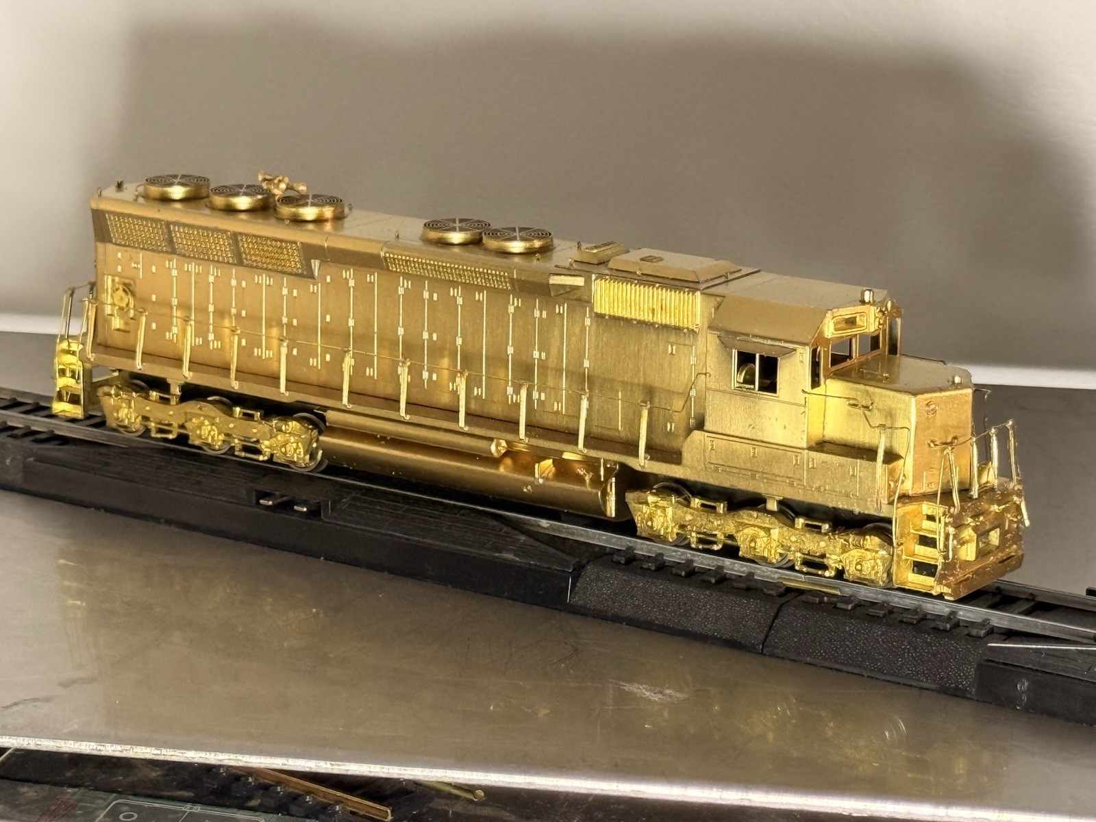 The Train Shop HO Brass SD-45 STD. Diesel Locomotive – Unpainted, Tested & NOS!