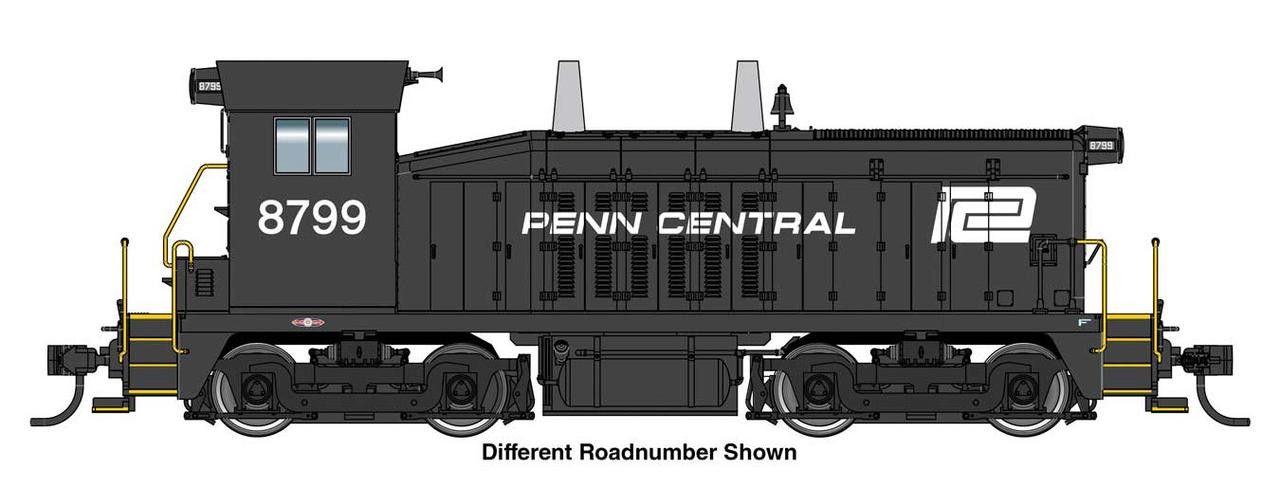 Walthers HO Scale ~ EMD NW2 Phase V ~ Penn Central #8802 ~ DC Version ~910-10632