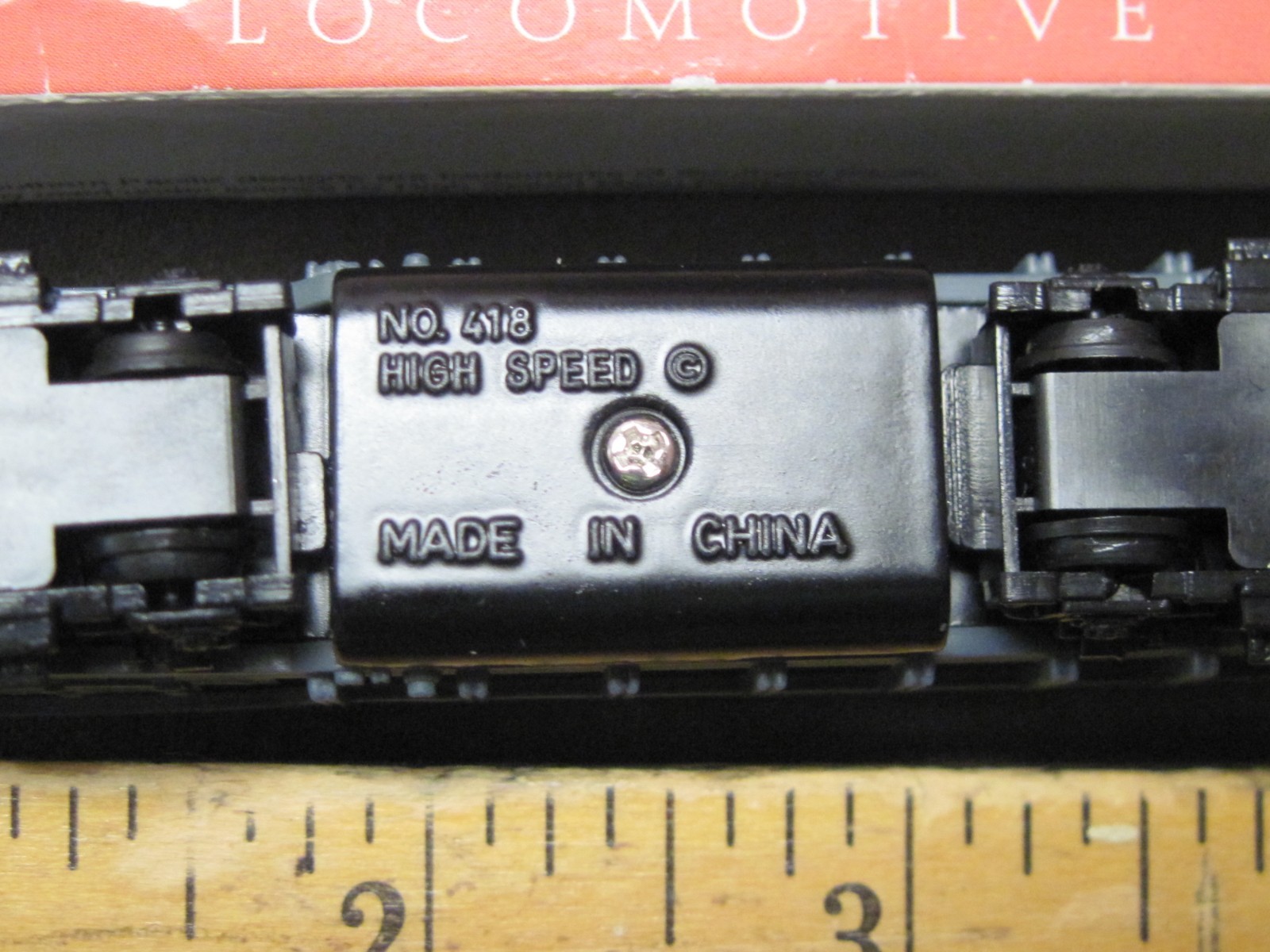 HIGH SPEED METAL PRODUCTS NO. 418 SOUTHERN PACIFIC LOCOMOTIVE #9725