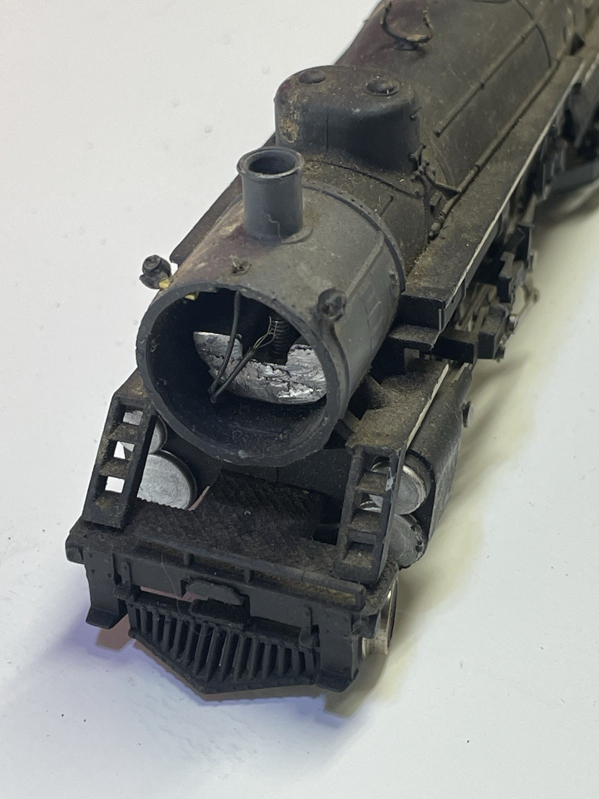 Vtg FIRECLAY AND CLEAR CREEK HO Steam Locomotive 76 Yugoslavia *FOR PARTS AS IS*