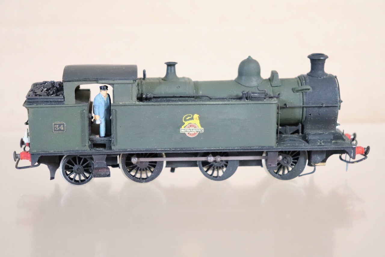 KIT SCRATCH BUILT BR GREEN WELSH RICHES 0-6-2 CLASS R RRR TANK LOCOMOTIVE 34 nx