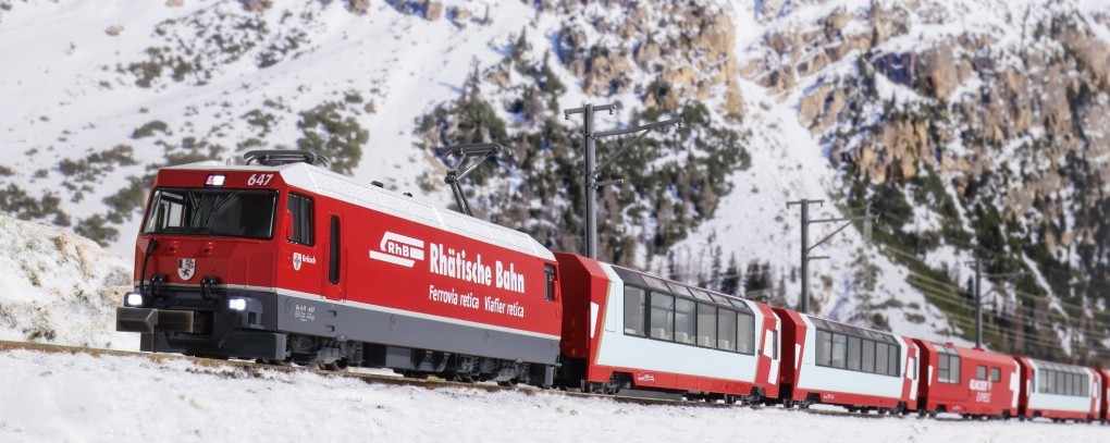 KATO 3101-7 Rhätische Bahn Ge4/4-III 643 N Scale