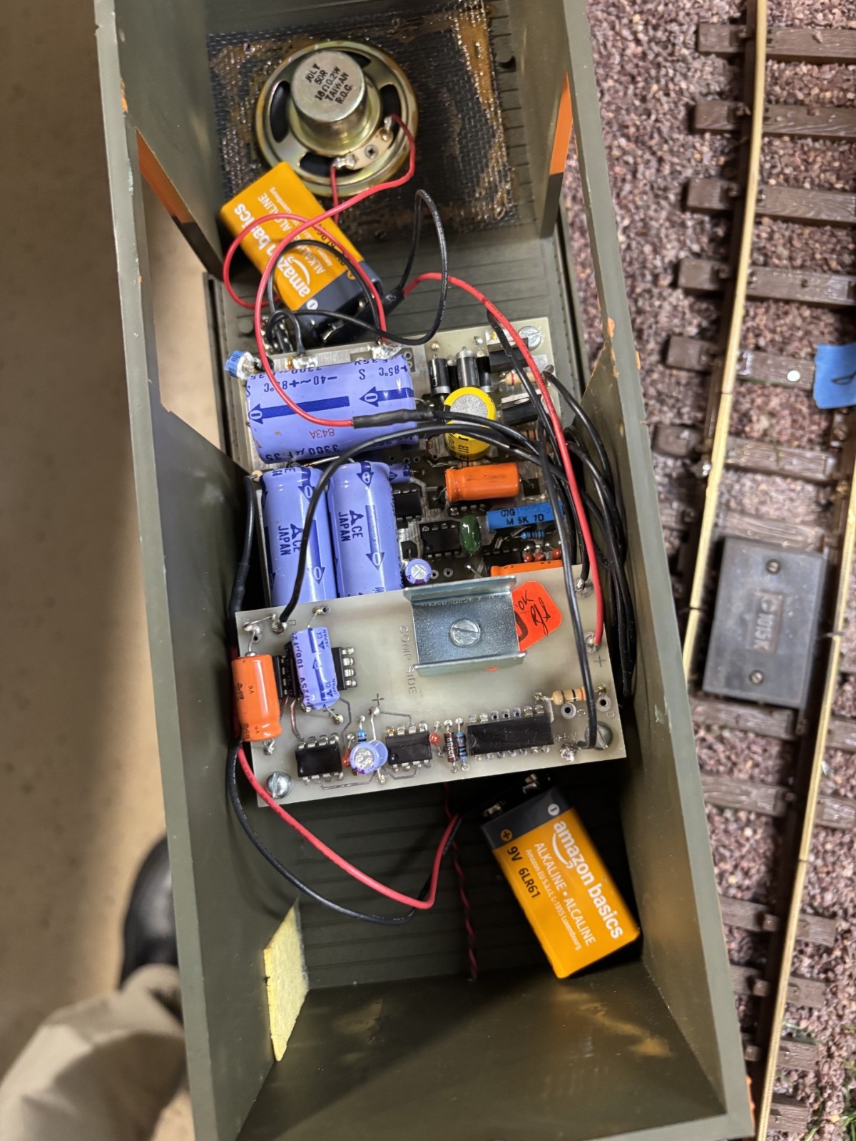 G Scale Unbranded Sound System Board inc install parts (NOT BOXCAR)