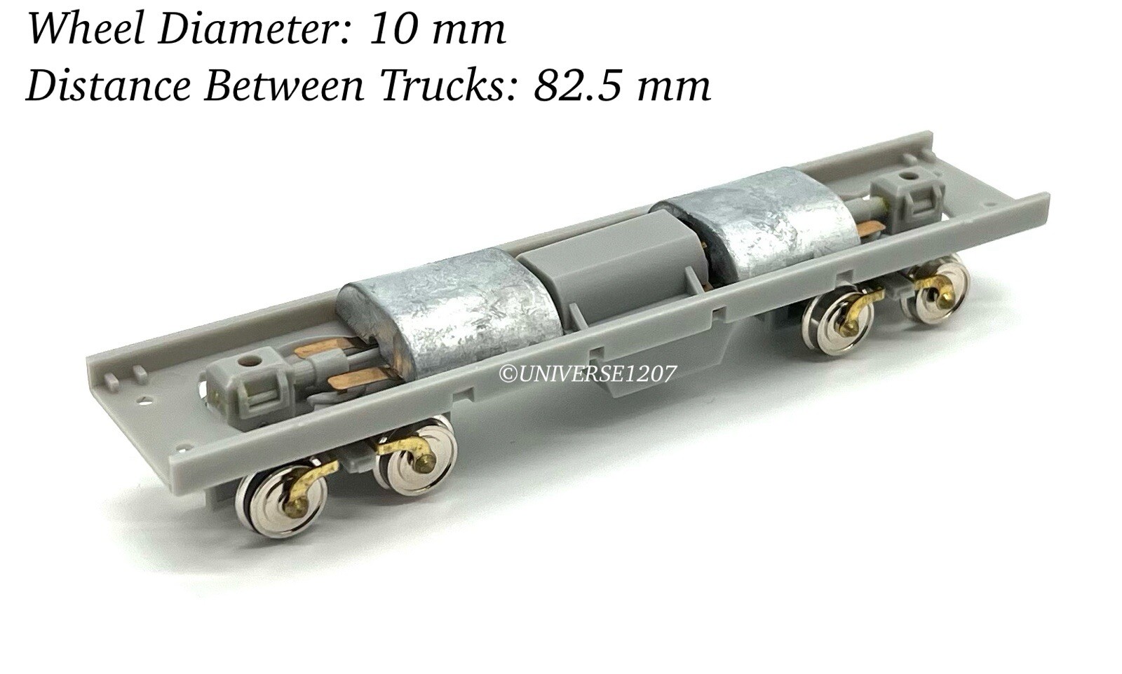 HO Scale Tramway Small Trains Power Drive Chassis NIB H0 Streetcar/Tram/Trolley