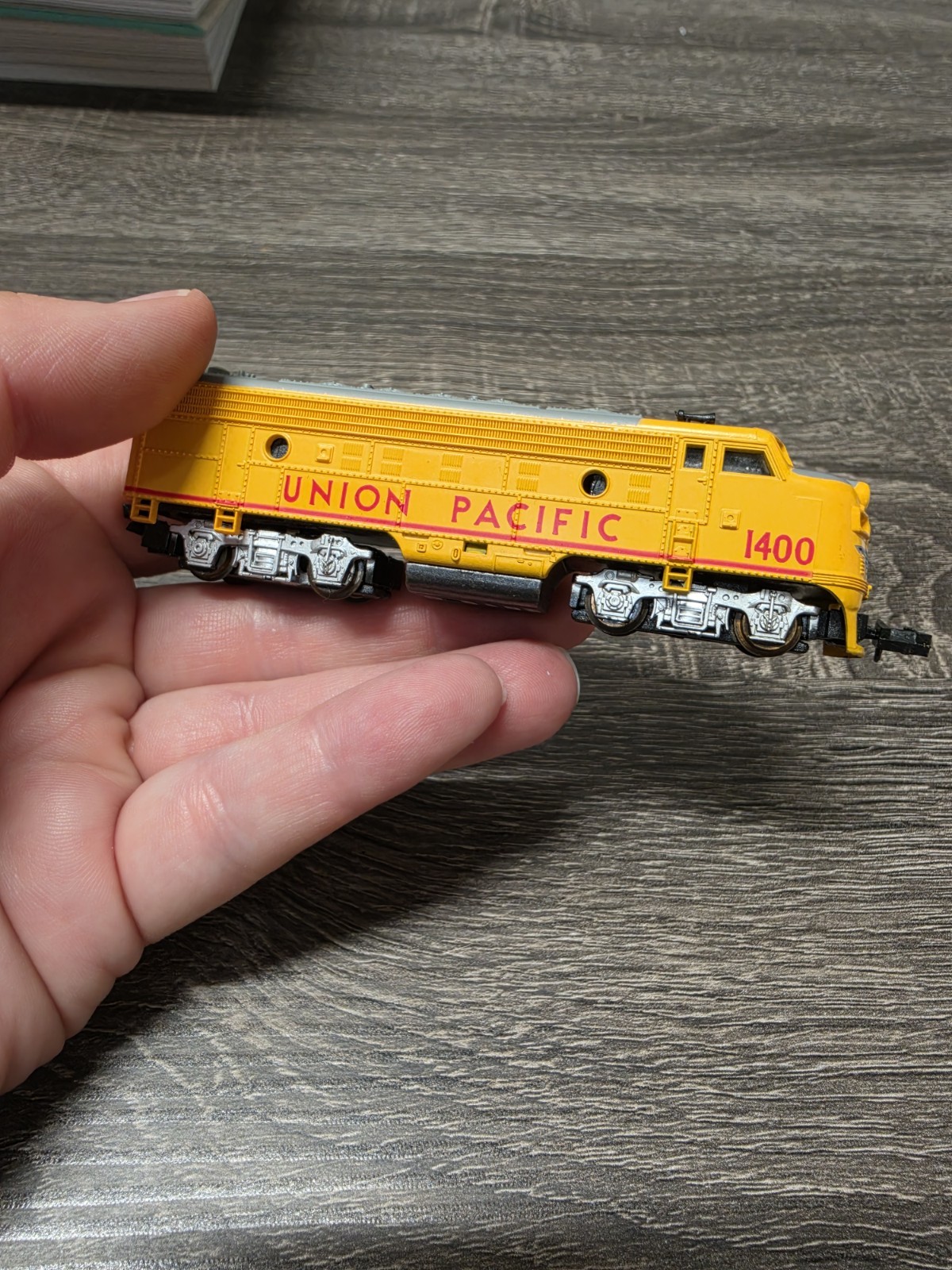Life Like Ho Scale Union Pacific F7- #1400 Diesel Locomotive Tested