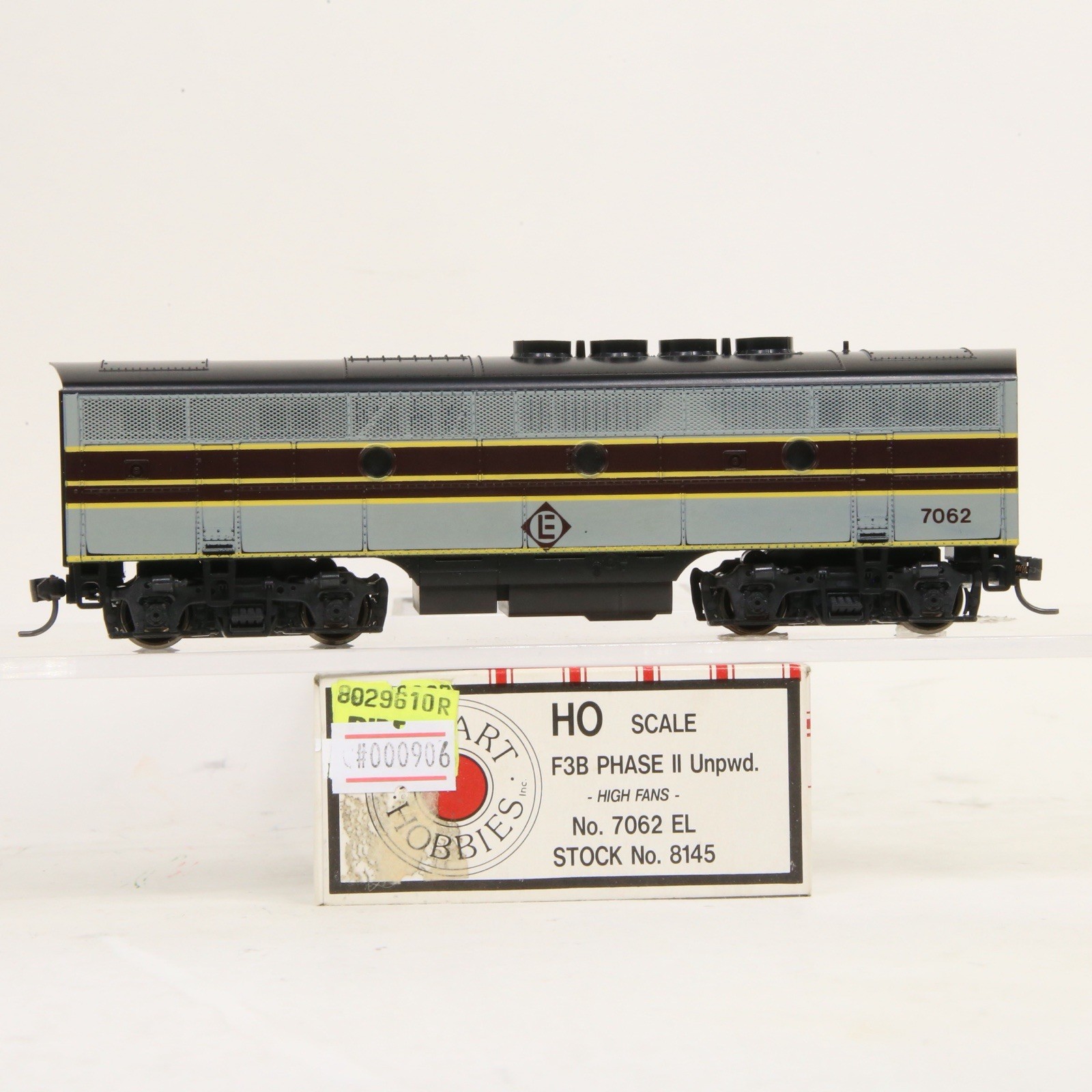 Stewart HO Erie Lackawanna EL #7062 F3B DC Powered