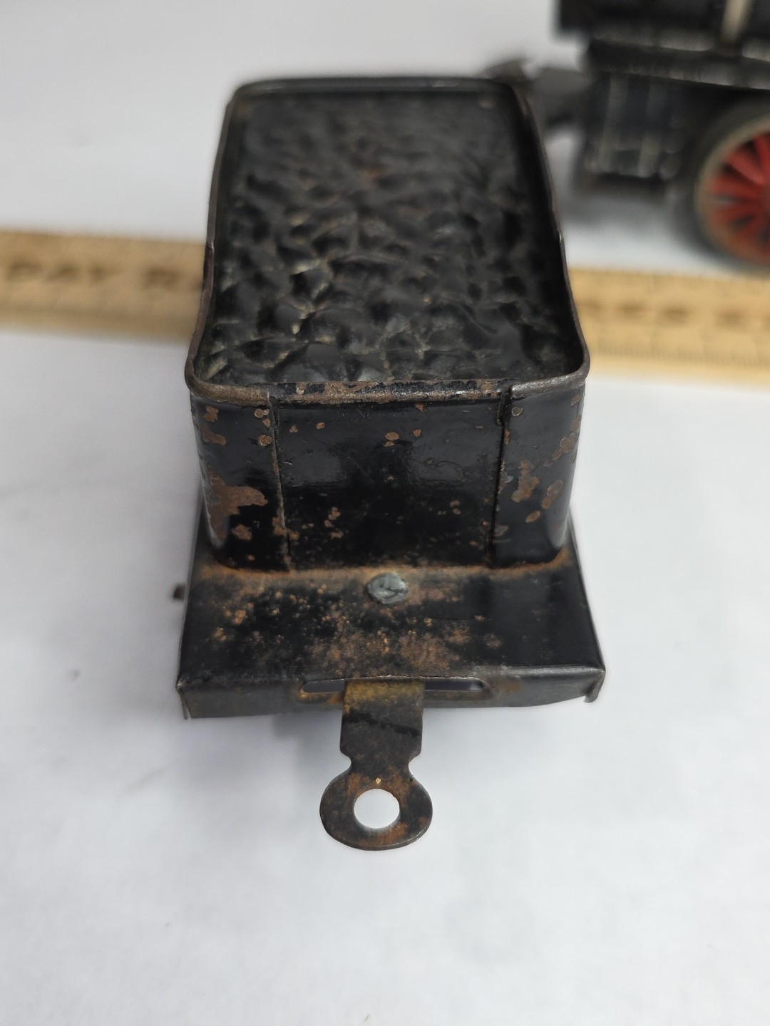 As Is Prewar Bing O Gauge Cast Iron Steam Loco Train Wind Up Tin Litho Tender
