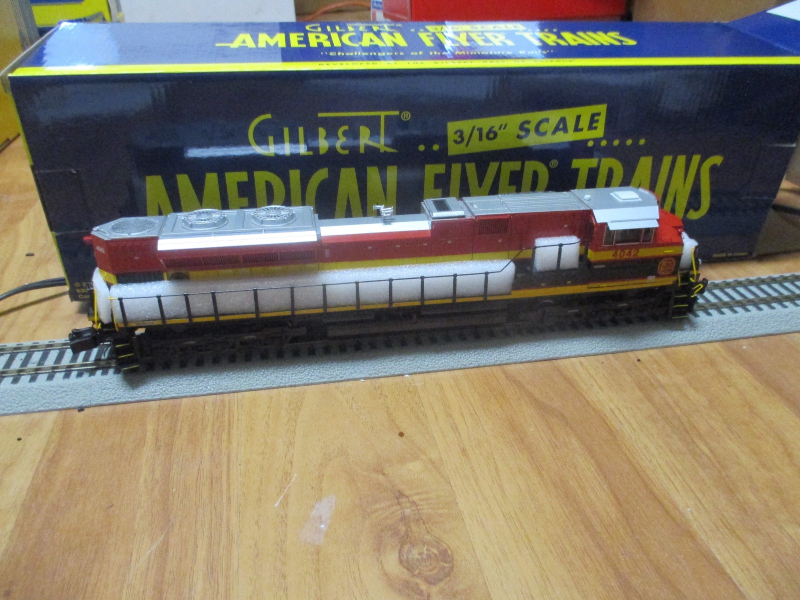 Amer Flyer 6-48169 KCS Legacy SD-70ACe Diesel (5/30/26) Hirail wheels