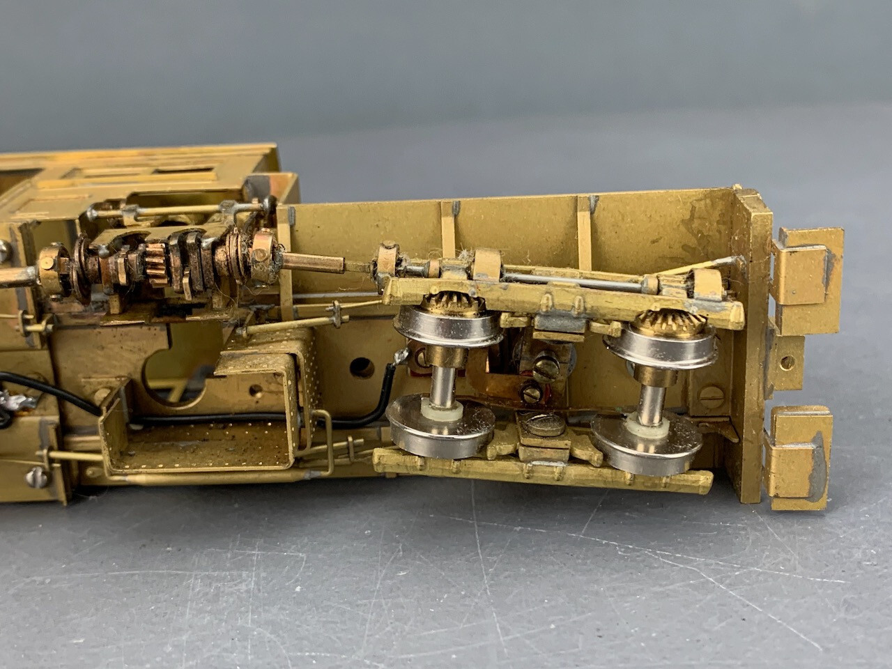 On2 Brass KTM Models 13 Ton Shay w/Grandt Line Drive O2897