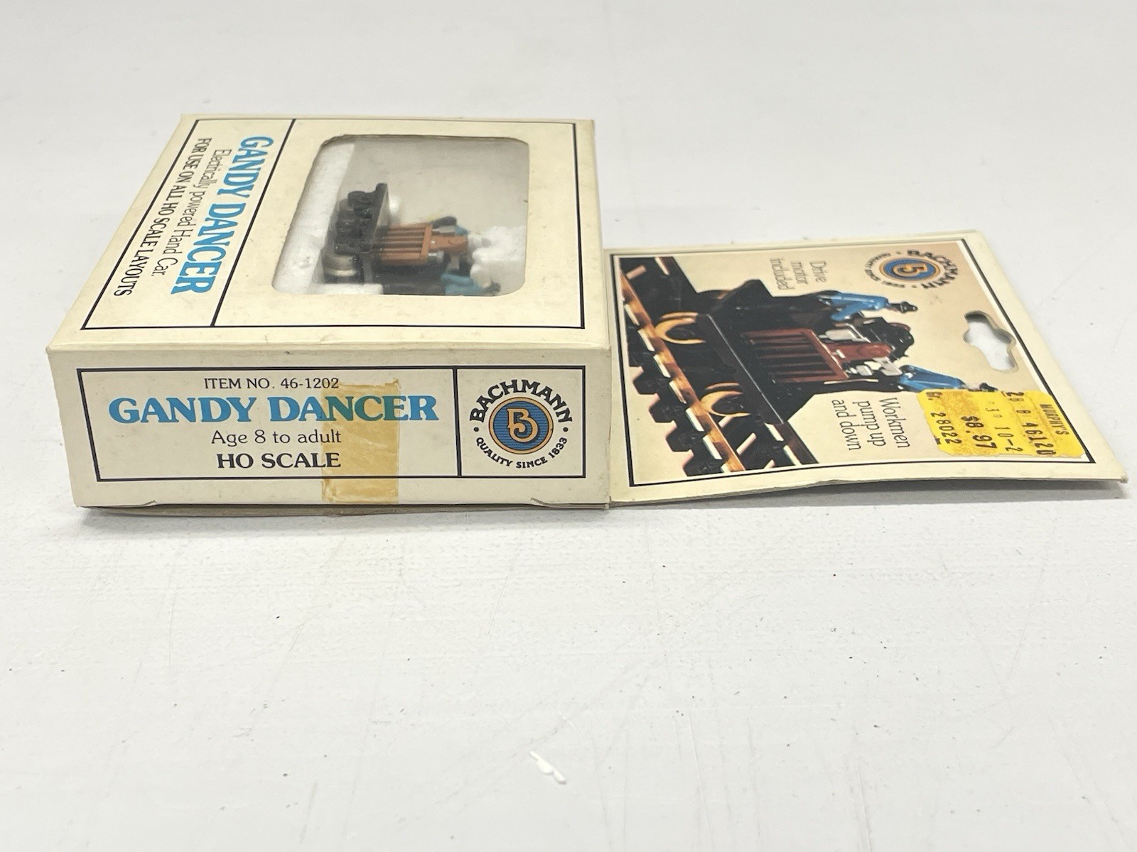 Bachmann 46202 HO Scale Gandy Dancer Powered Handcar