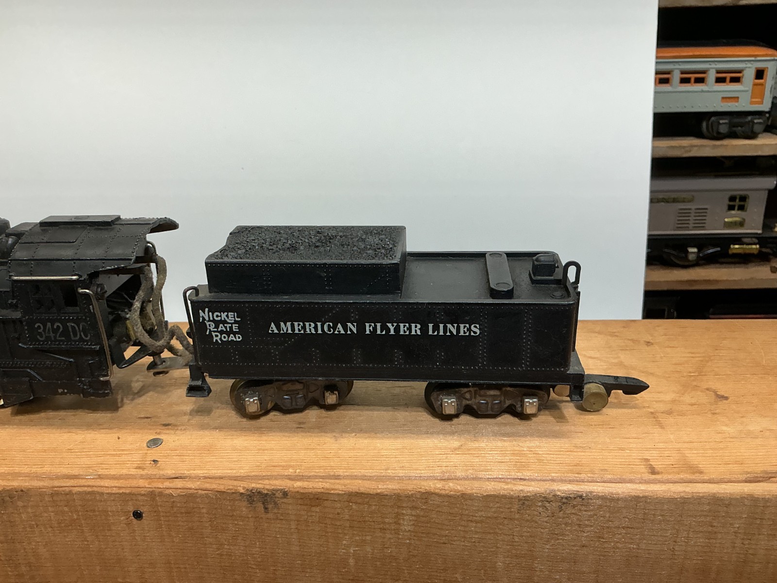 American Flyer 342DC Vintage S Gauge Nickel Plate Road Switcher