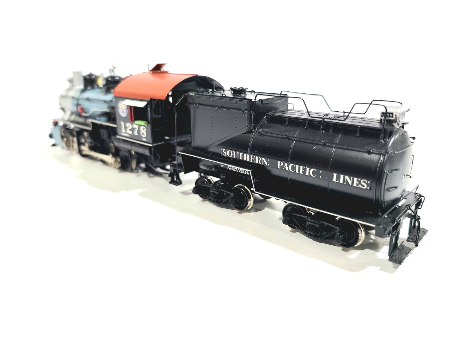 Challenger CIL Boo-Rim SP S-12 0-6-0 Southern Pacific #1278 HO Brass #2372.1