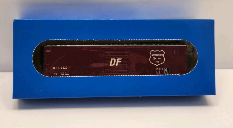 E & C SHOPS HO 0202 50′ PS-1 SINGLE DOOR WISCONSIN CENTRAL #177532 UNBUILT C48