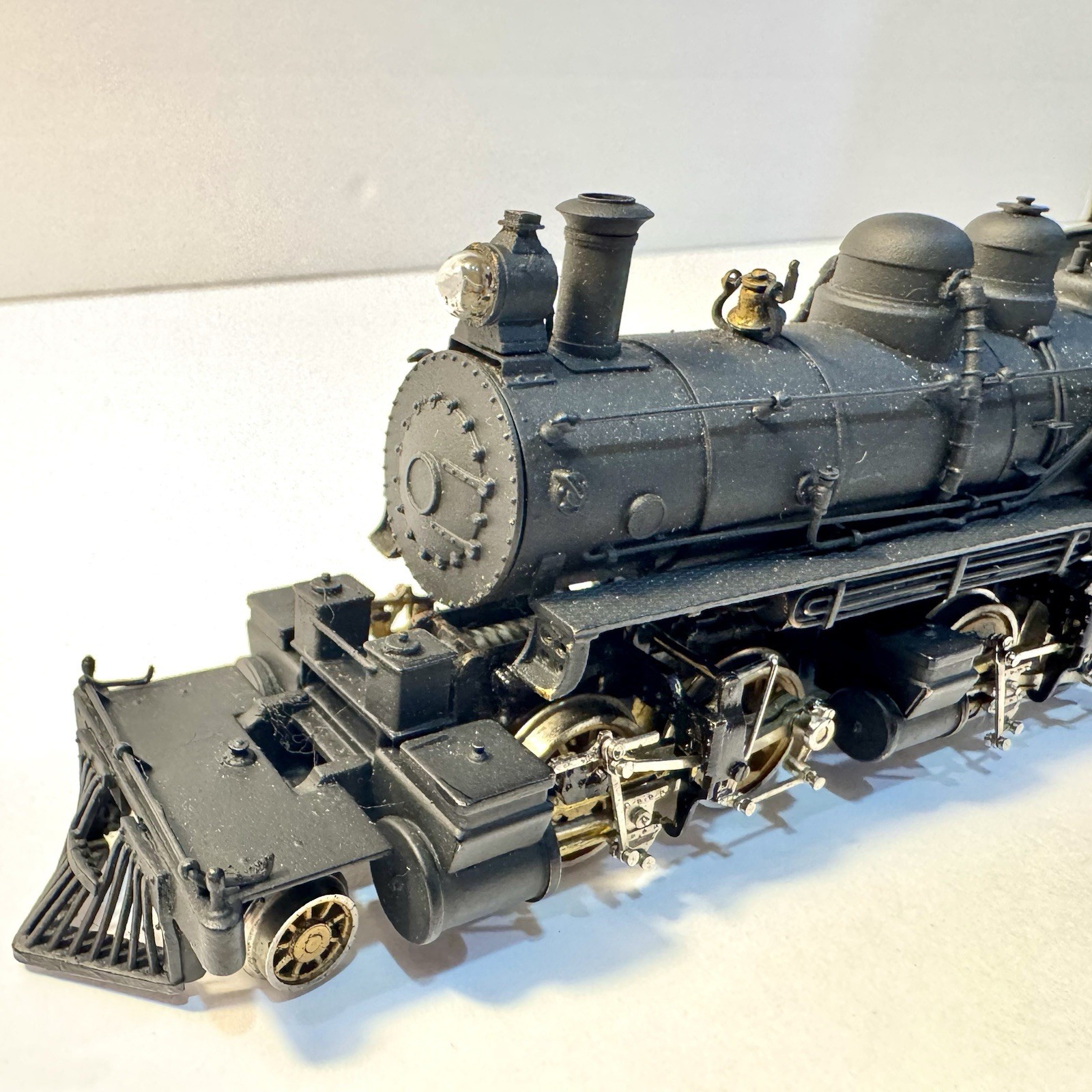 HO BRASS AKANE BALDWIN 2-4-4-2-LOCO & TENDER PAINTED VINTAGE