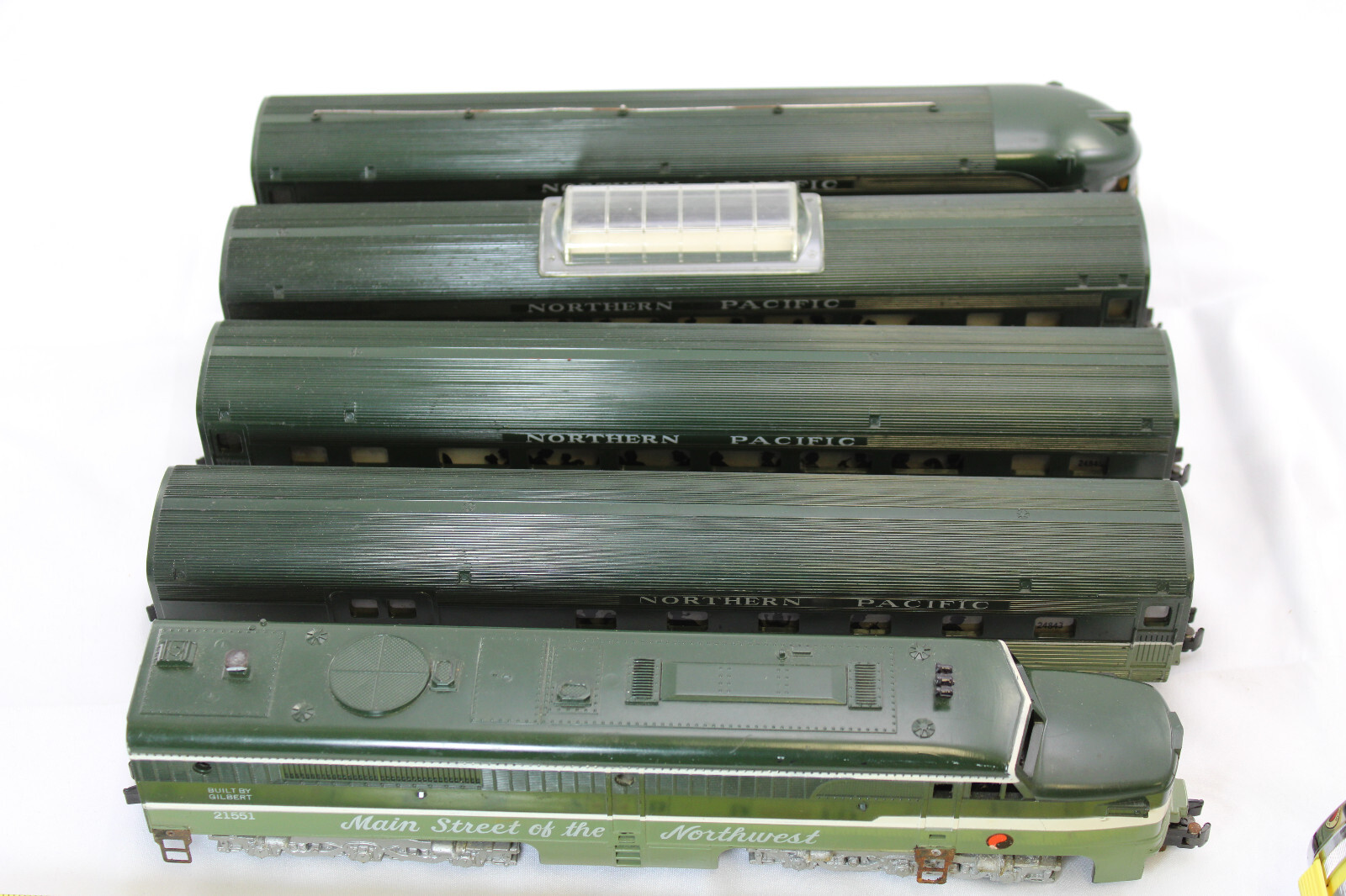 S-Gauge – American Flyer – Northern Pacific – 21551 1958 Set – 5 digit