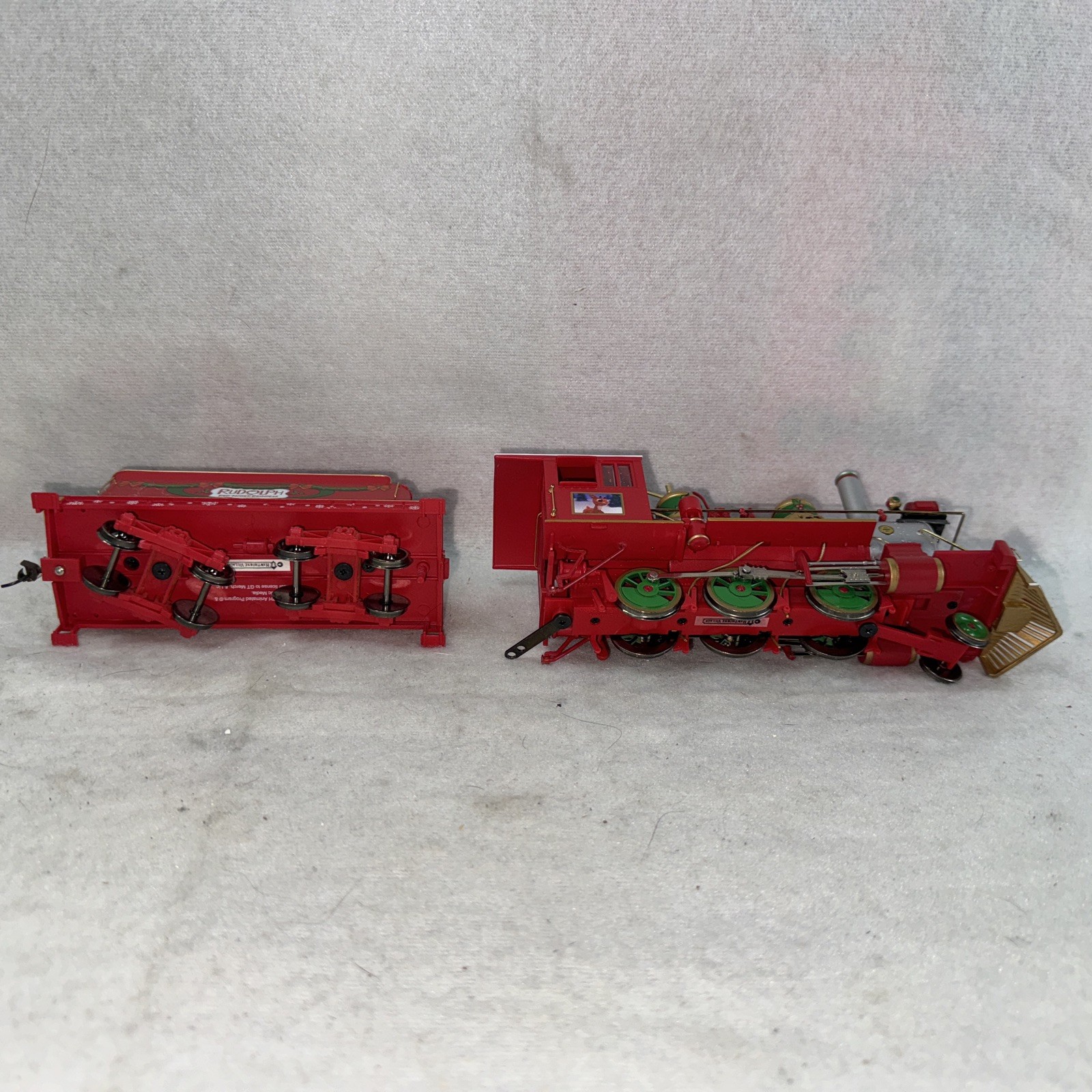 Bachmann Hawthorne On30 Scale Rudolph The Red Nose Reindeer Locomotive Engine