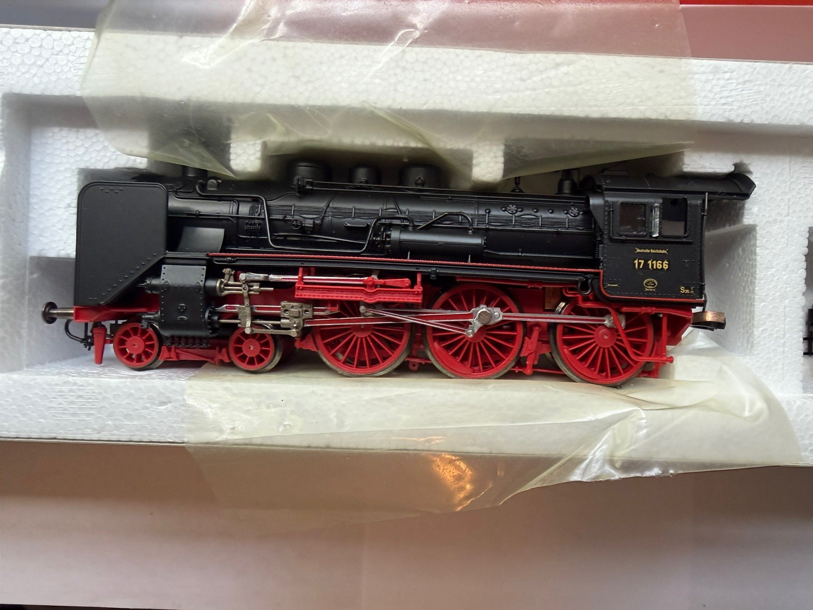 Roco 43310 H0 Steam Locomotive Br 17 1166 DRG Epoch 2 BRAND NEVER USED