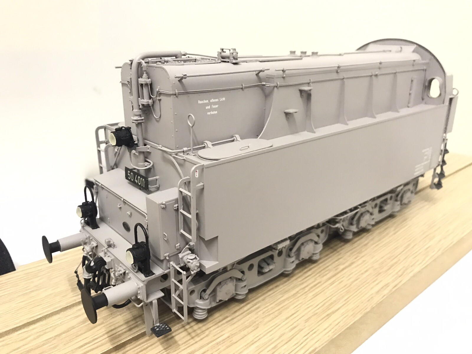 KM1 Gauge 1 Steam Franco Crosti Br 50 4011 DB Photo Paint Special Series Limited
