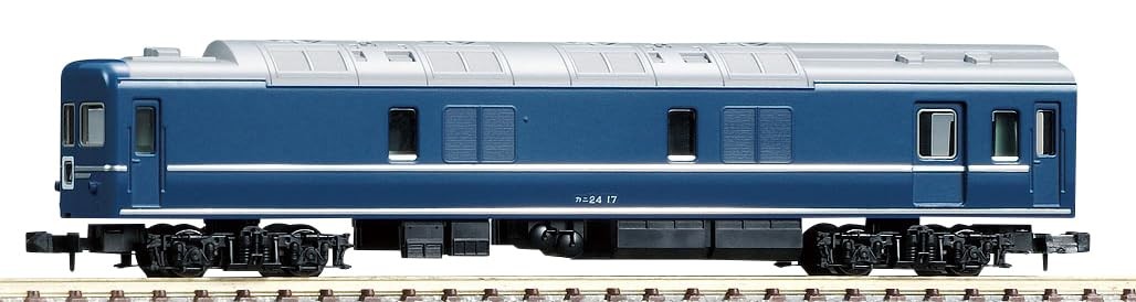TOMIX N gauge JNR Kani 24 0 type late model silver stripe T 9540