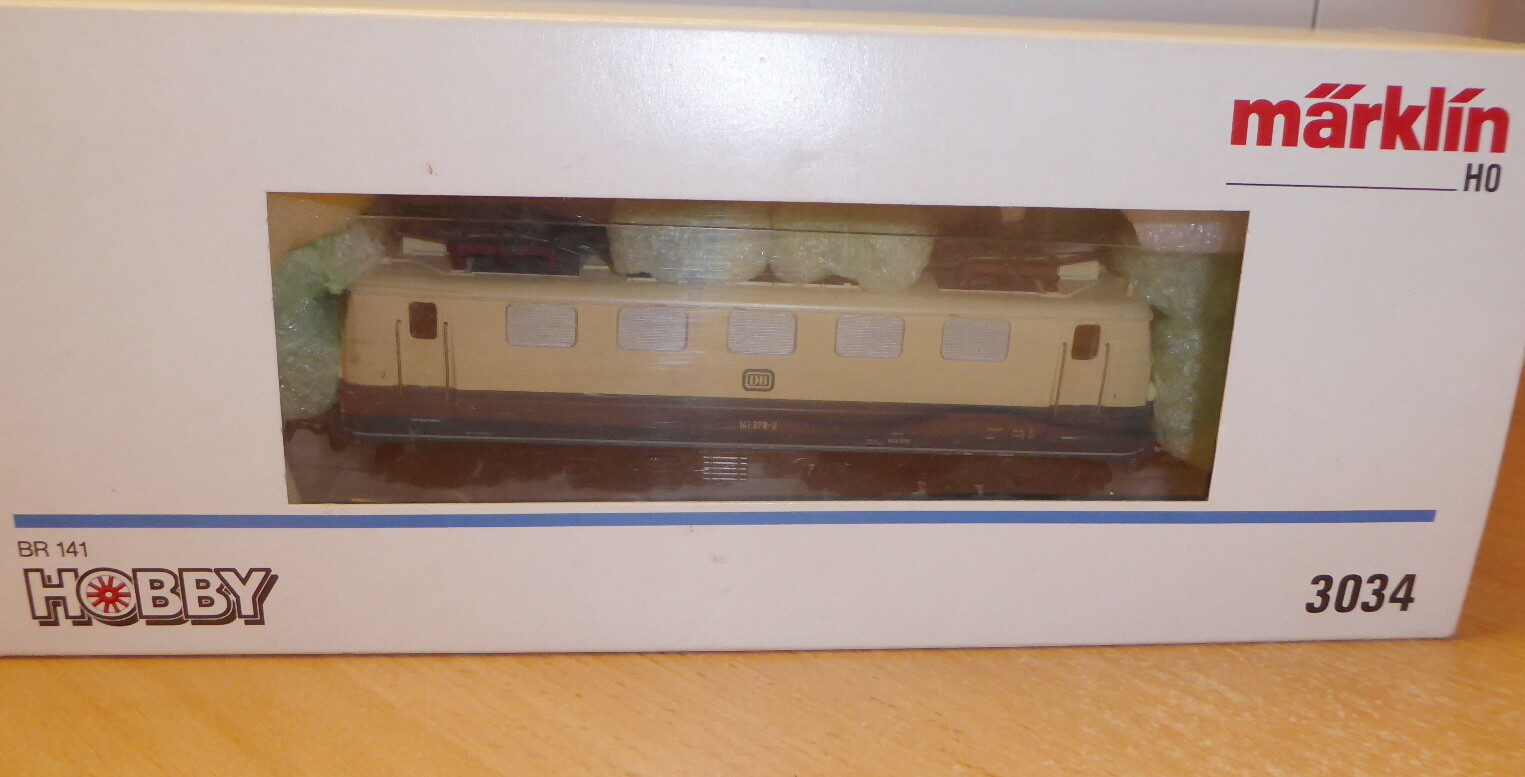 Märklin 3034 H0 Locomotive Br 141 278-2 DB Epoch 4/5 Analogue Good Get Boxed