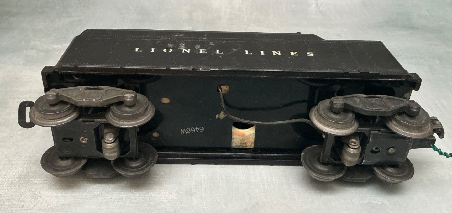Lionel Trains O Gauge Locomotive 2029 Tender 6466 Instructions/Box Post War