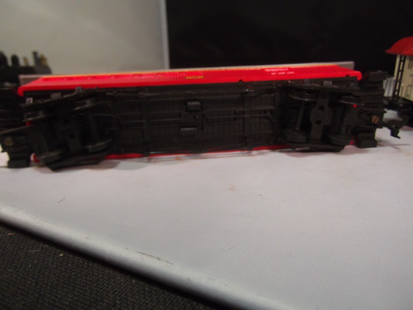 HO Scale 0-4-0 Steam Locomotive #94 and a Tender, passenger, baggage, caboose