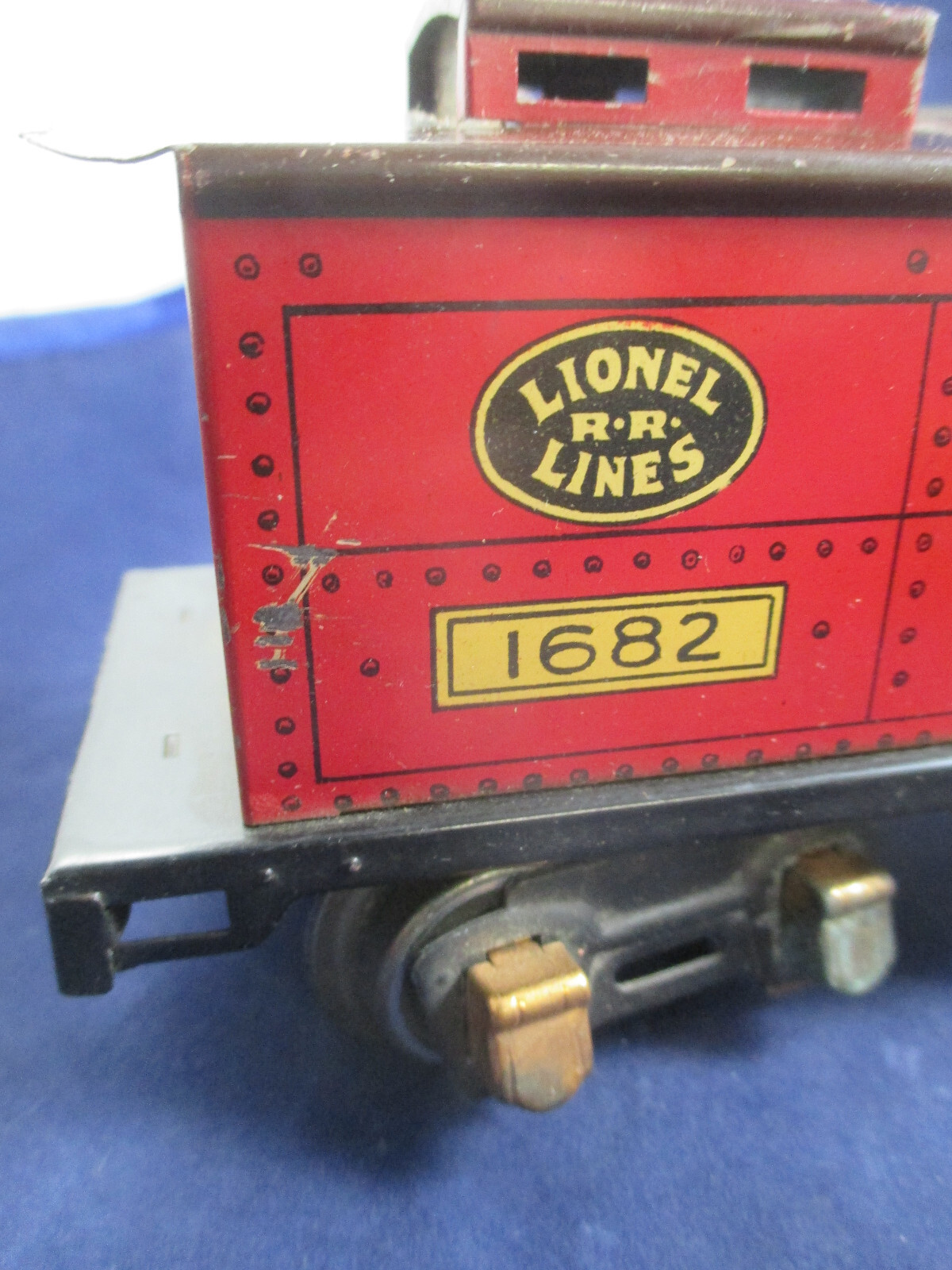 O-27 Prewar Lionel- 1055E Set Box, 1681E engine & tender, 1679, 1680, 1682 BOX