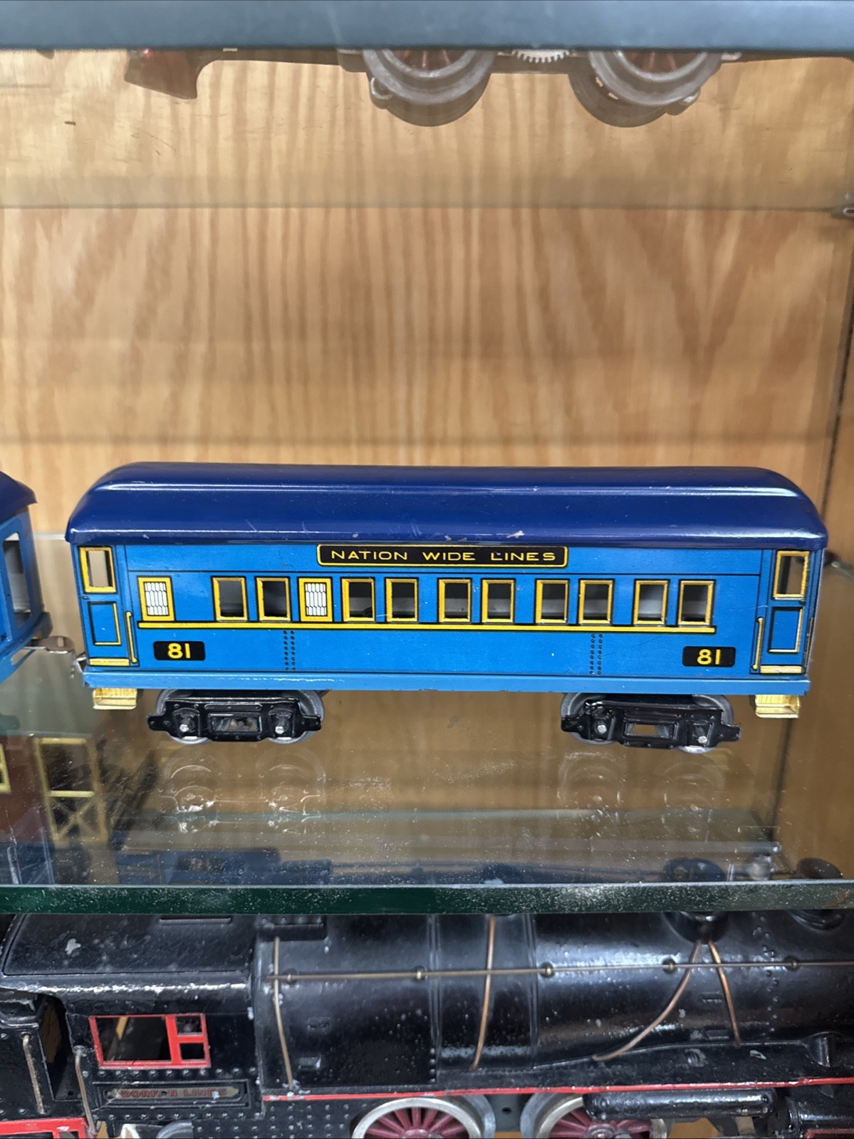 Rare American Flyer 3113 W/ 80,81,82 Nation Wide Lines Set.