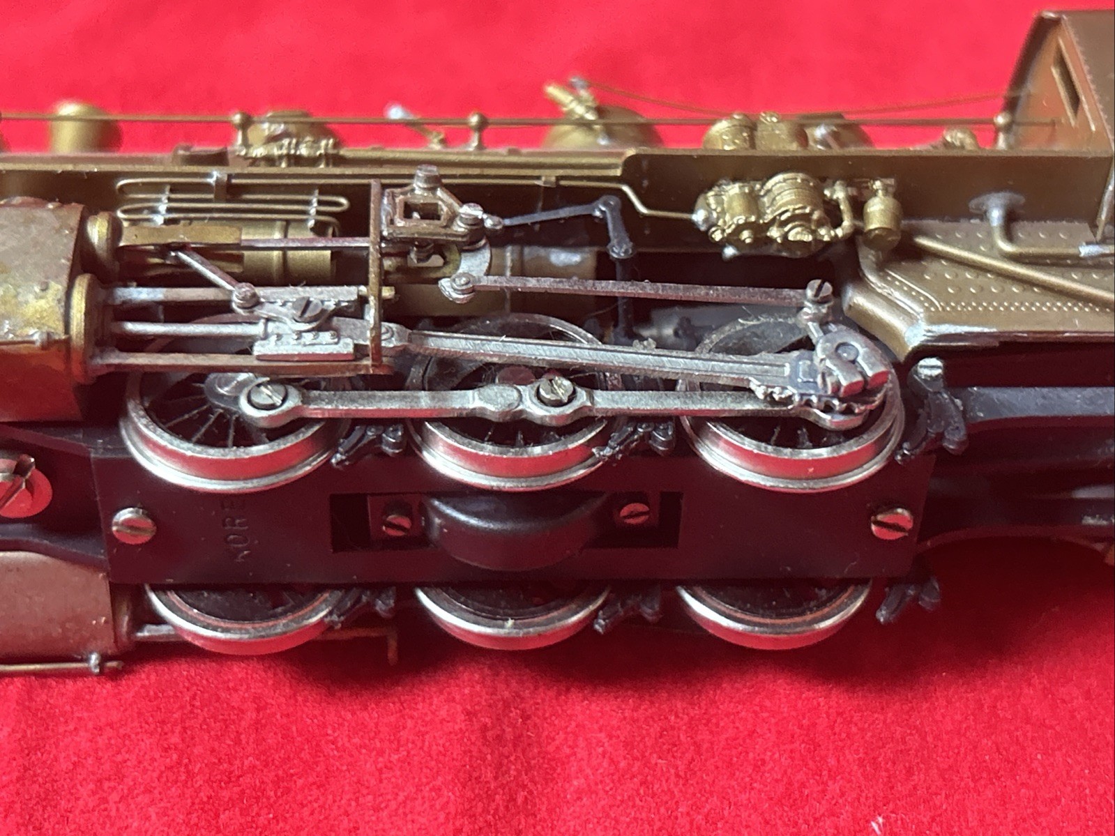 NWSL 54-01 HO BRASS 0-6-0 Steam Locomotive & Tender