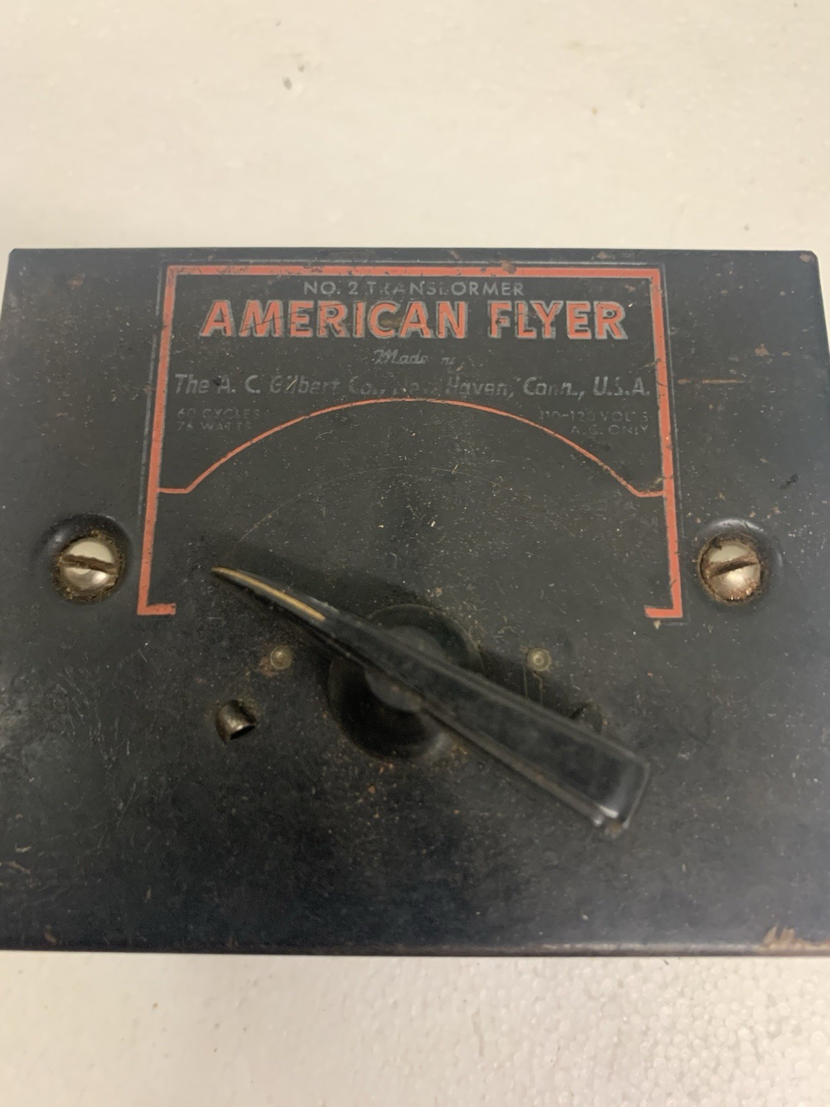 Vintage 1950’s Gilbert American Flyer 322 Steam Locomotive Train Set Heavy Duty
