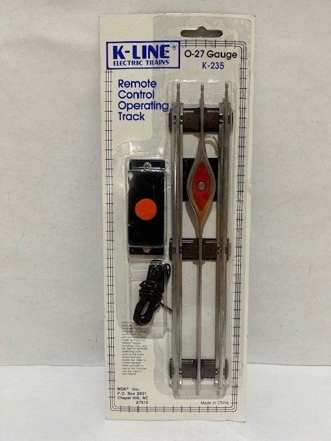 K-Line Remote Control Operating Track K-235 New