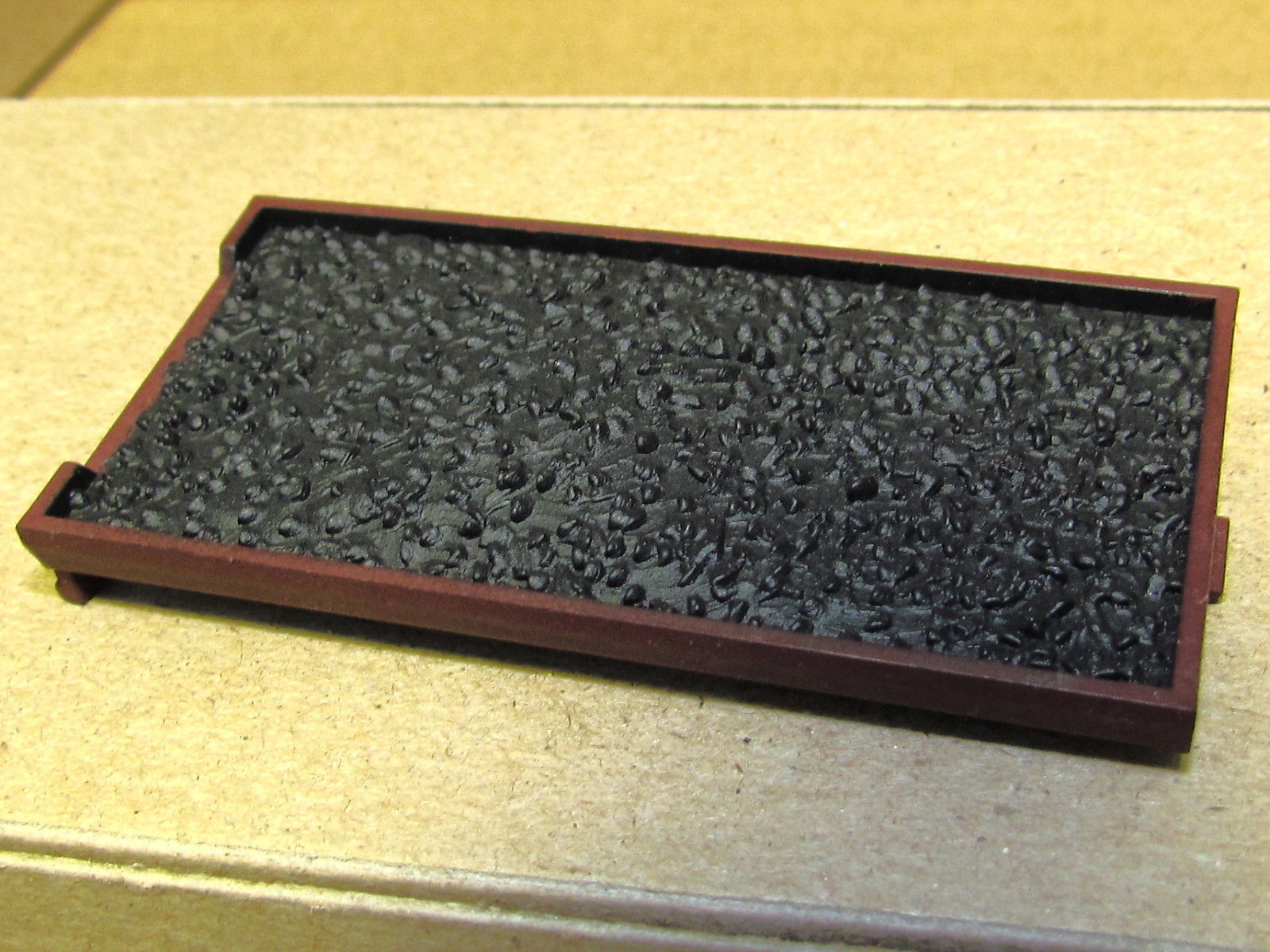 P522-112 COAL TENDER TOP RIMMED IN RED FOR IHC & MEHANO TENDERS NEW