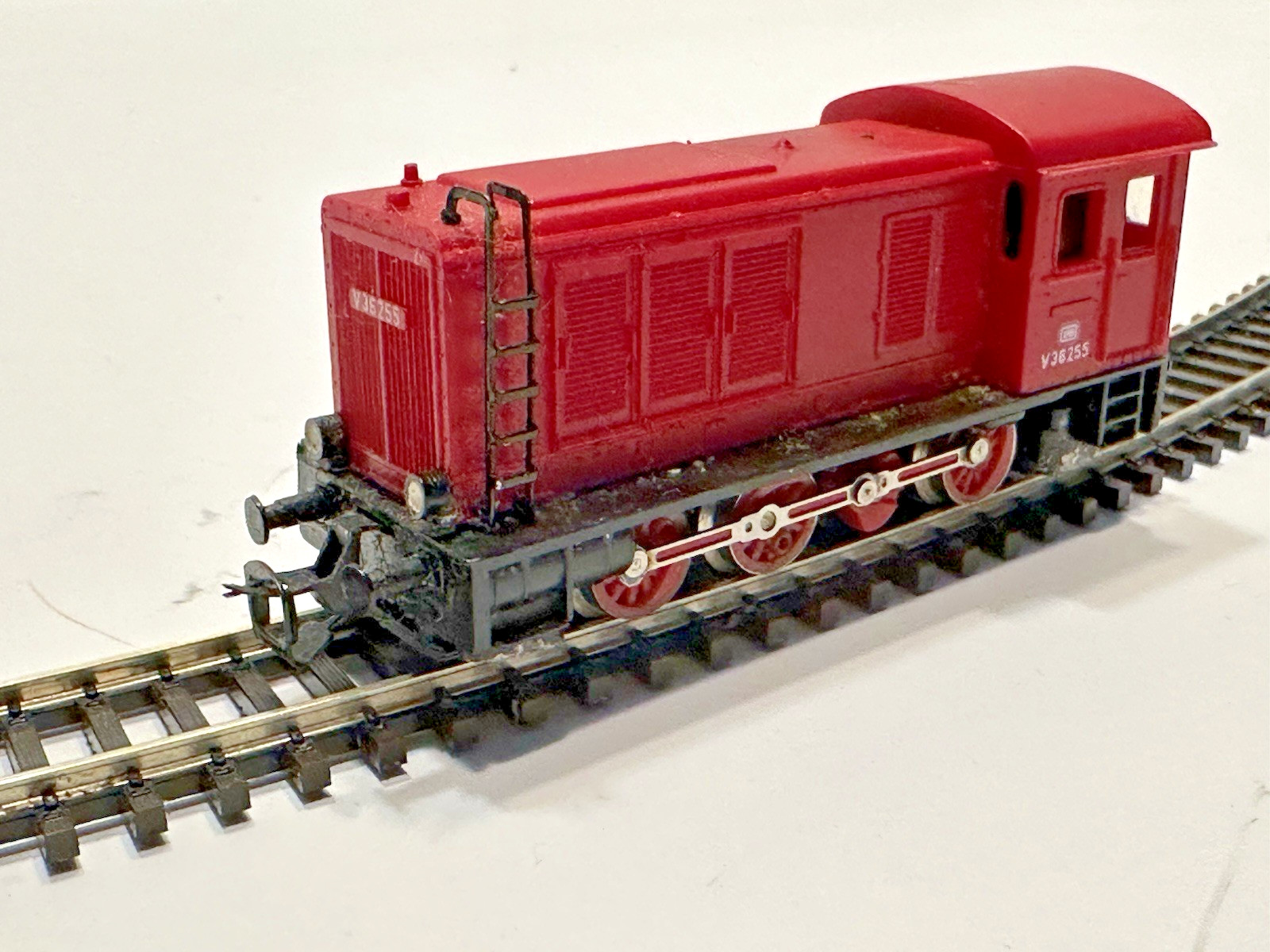 TT – BTTB V36 diesel loko, 1:120, excellent cond., superfast (KIP09)