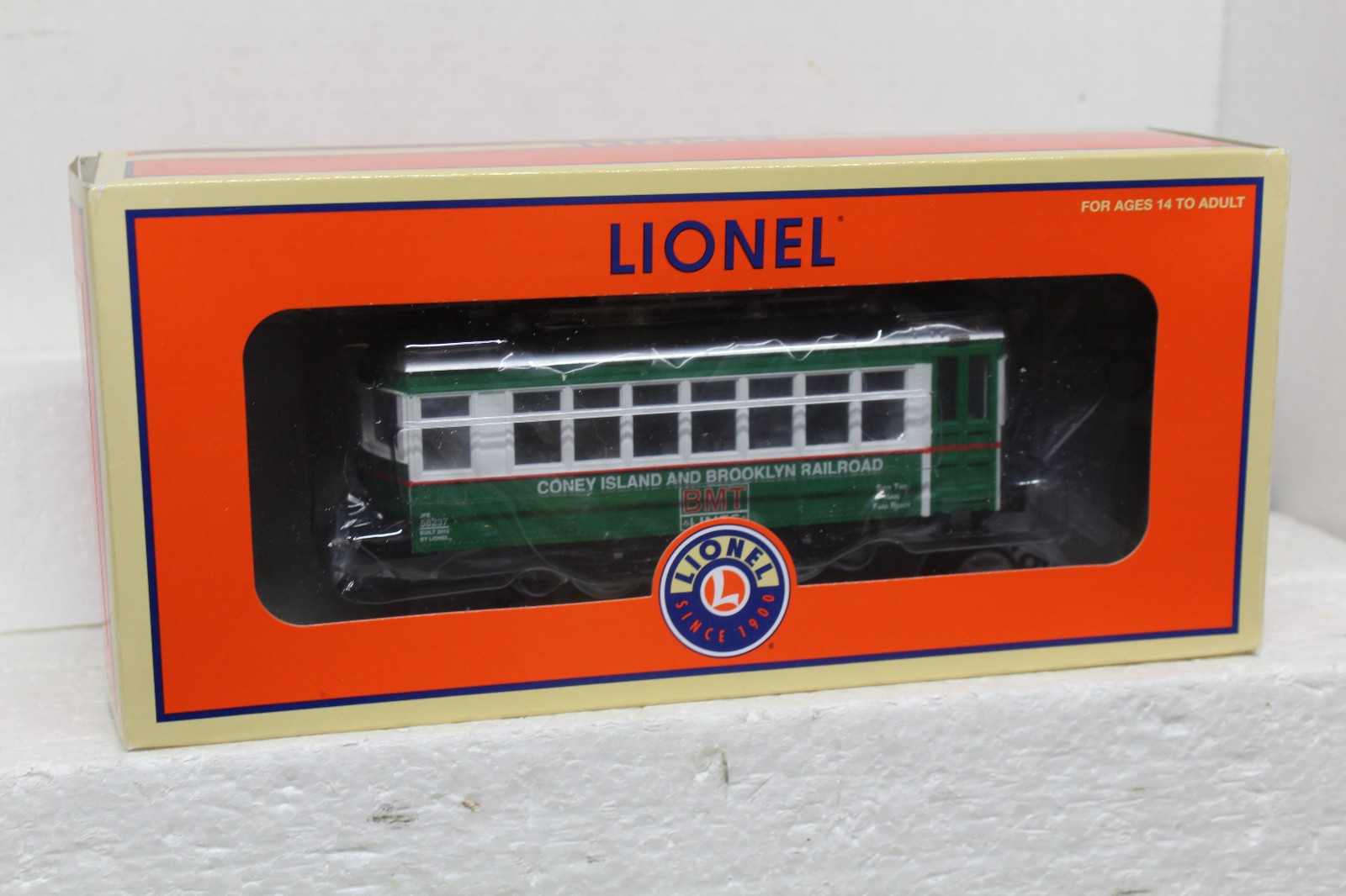 Lionel 6-58237 TCA 2015 CONEY ISLAND MOTORIZED TROLLEY