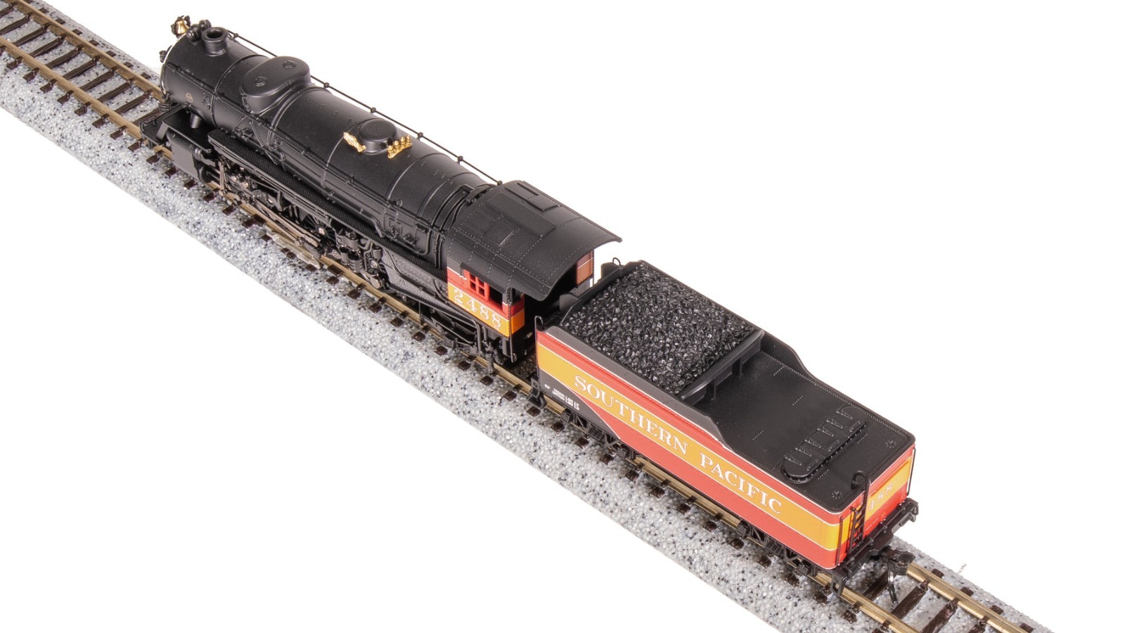 7989 Heavy Pacific 4-6-2, SP 2488, Daylight Fantasy Scheme, Paragon4 Sound/DC/DC