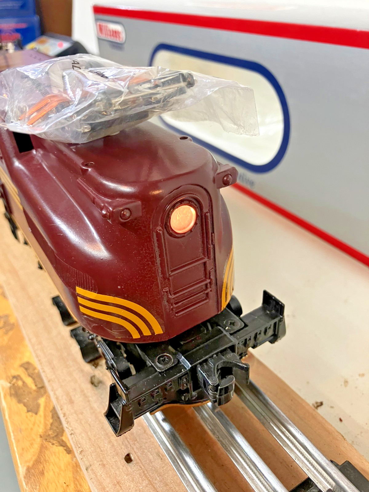 WILLIAMS O GAUGE DIECAST BOSTON and MAINE Minuteman GG1