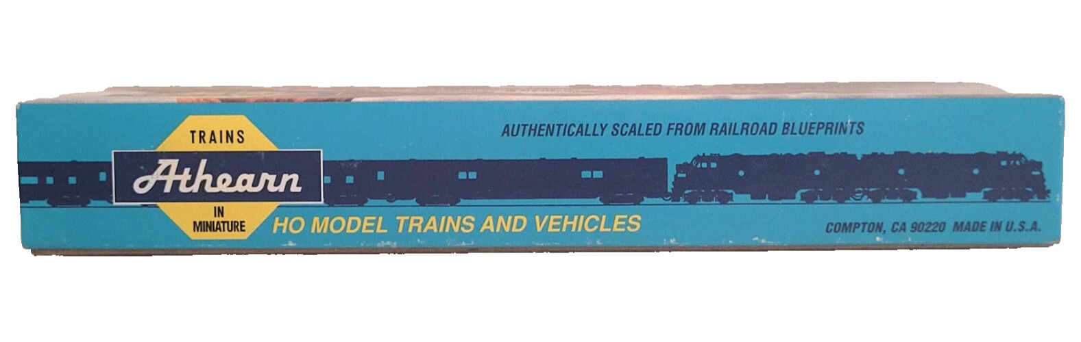 Athearn HO GP38-2 Frisco #671 DC Powered Blue Box Kit Tested