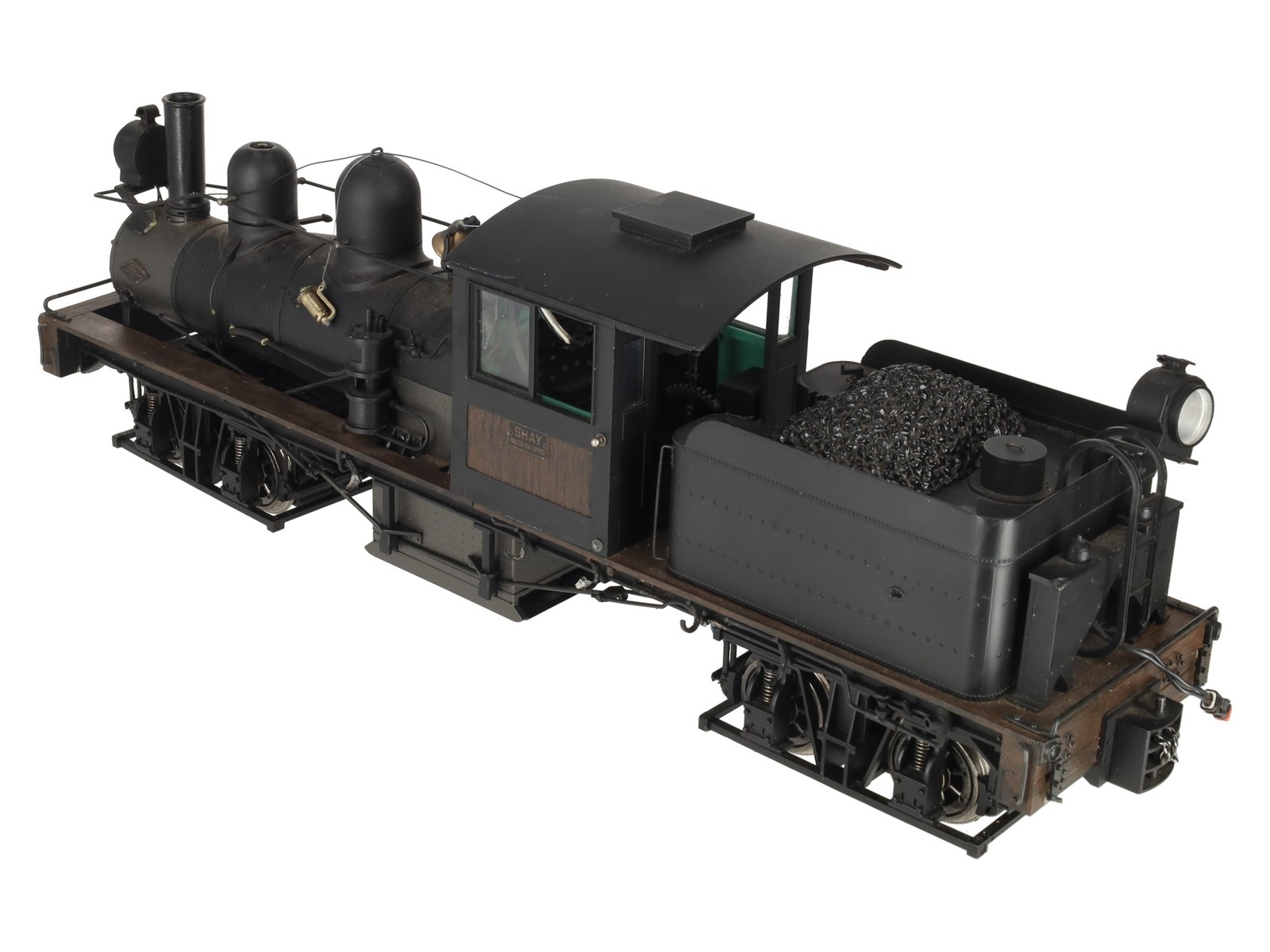 Bachmann G Scale Undecorated Shay Steam Locomotive & Tender