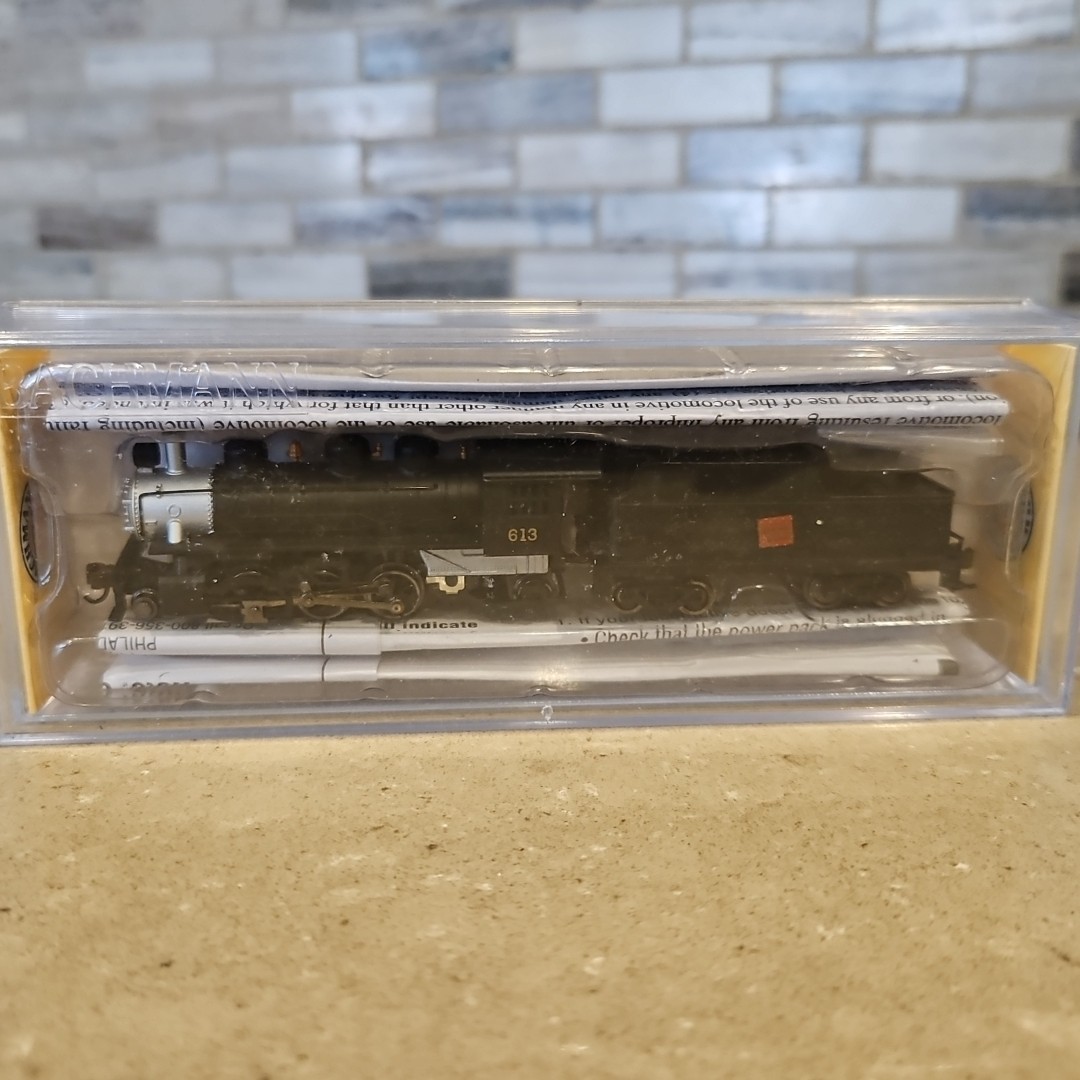 Bachmann N Scale #51563 Prairie 2-6-2 & Tender CANADIAN NATIONAL #613