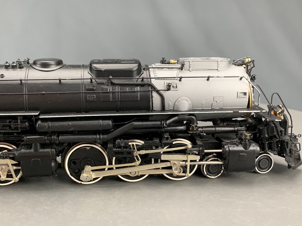 HO Key Brass D&RGW L-97 Challenger 4-6-6-4 Steam Loco #3800 w/DCC&SND HO8233