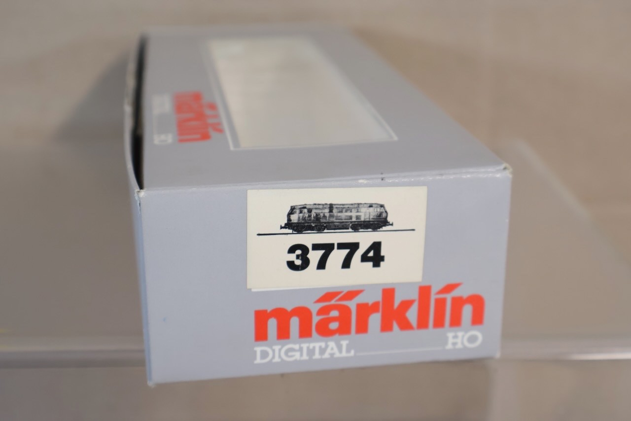 MARKLIN 3774 DIGITAL DB CLASS BR 216 127-1 DIESEL LOCOMOTIVE on