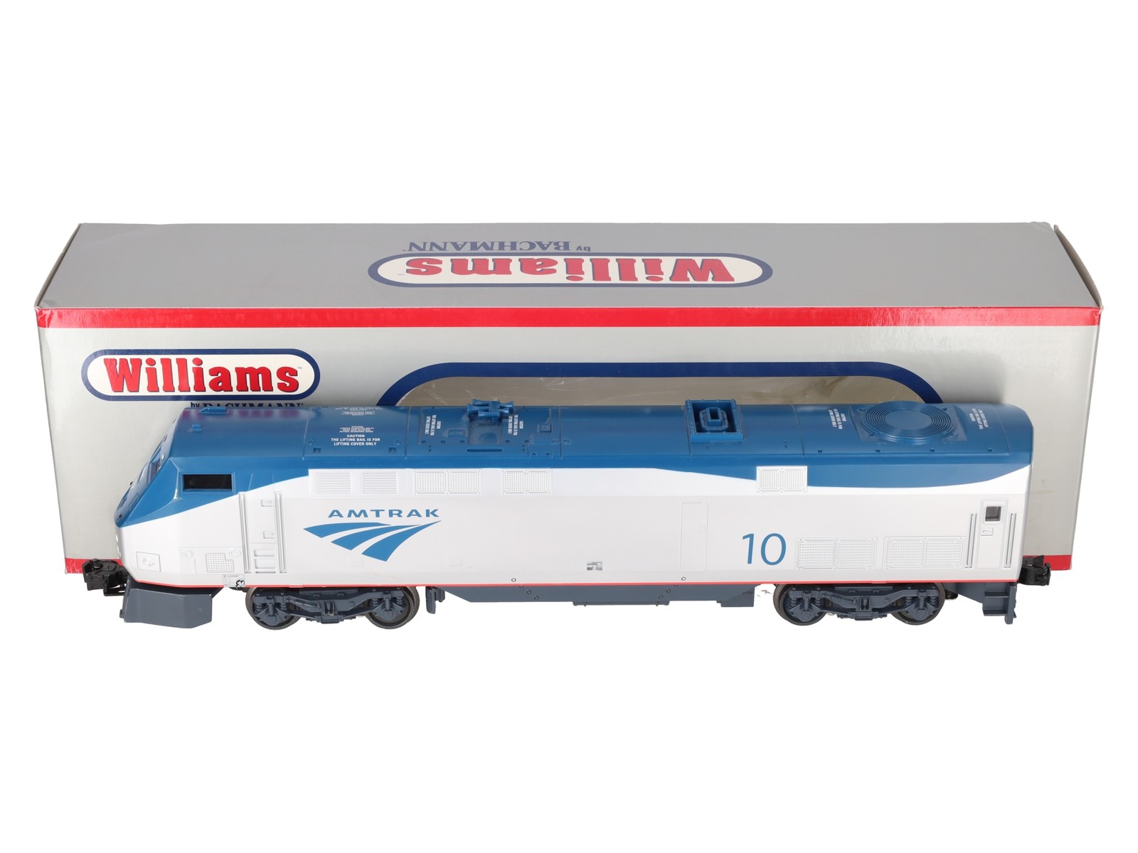 Williams 22803 O Gauge Amtrak Genesis Phase V A Diesel Locomotive #10 EX/Box