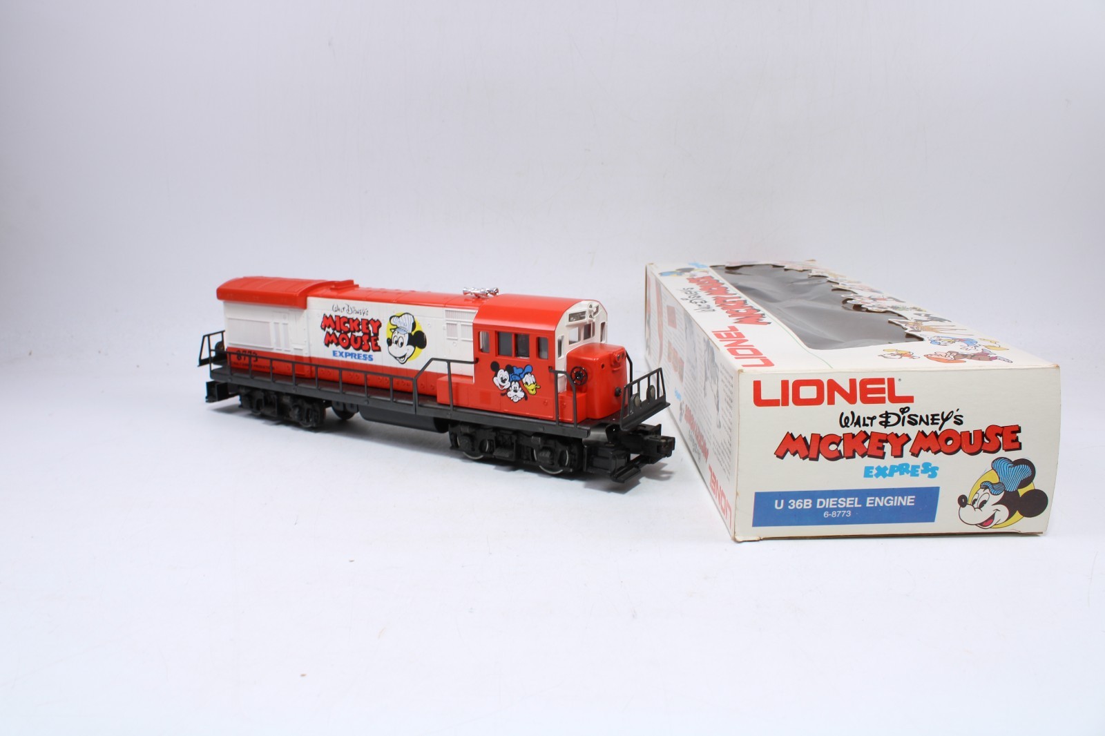 Lionel 6-8773 U-36B Locomotive Walt Disney’s Mickey Mouse Express #8773