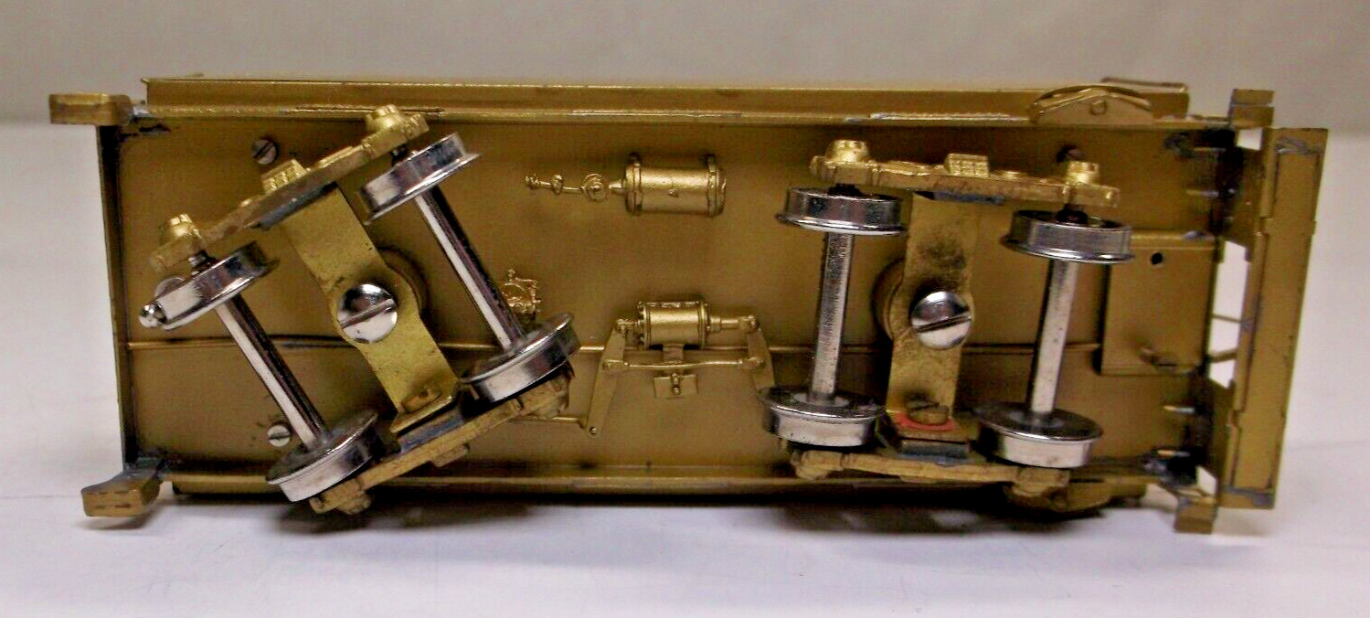 HO Sunset Models brass SP D-1 2-10-0 steam engine in original box (lot BB443)