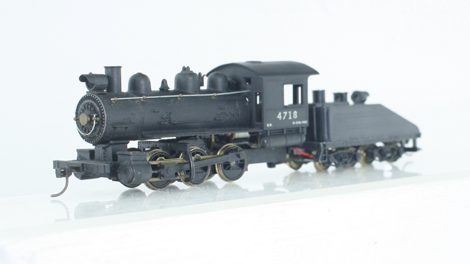HO Scale MDC Roundhouse #412 Union Pacific 0-6-0 Locomotive & Tender #4718