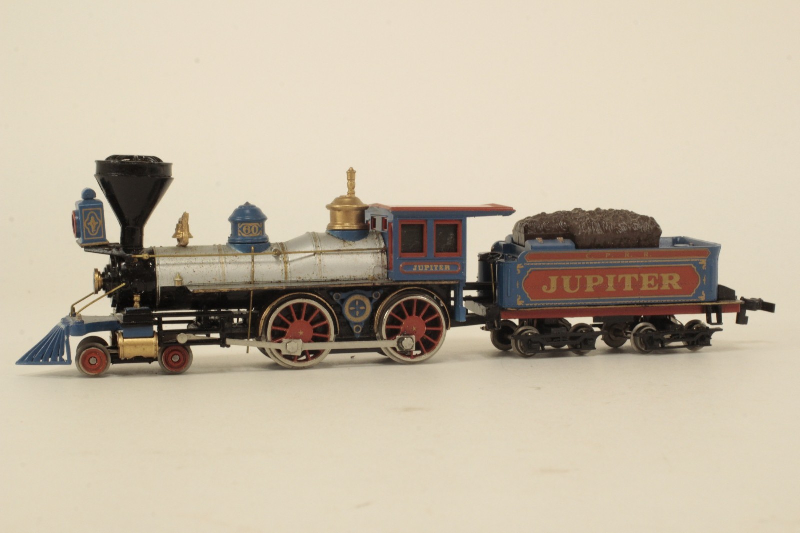 Bachmann HO Scale Jupiter #60 DC 4-4-0 Powered Locomotive
